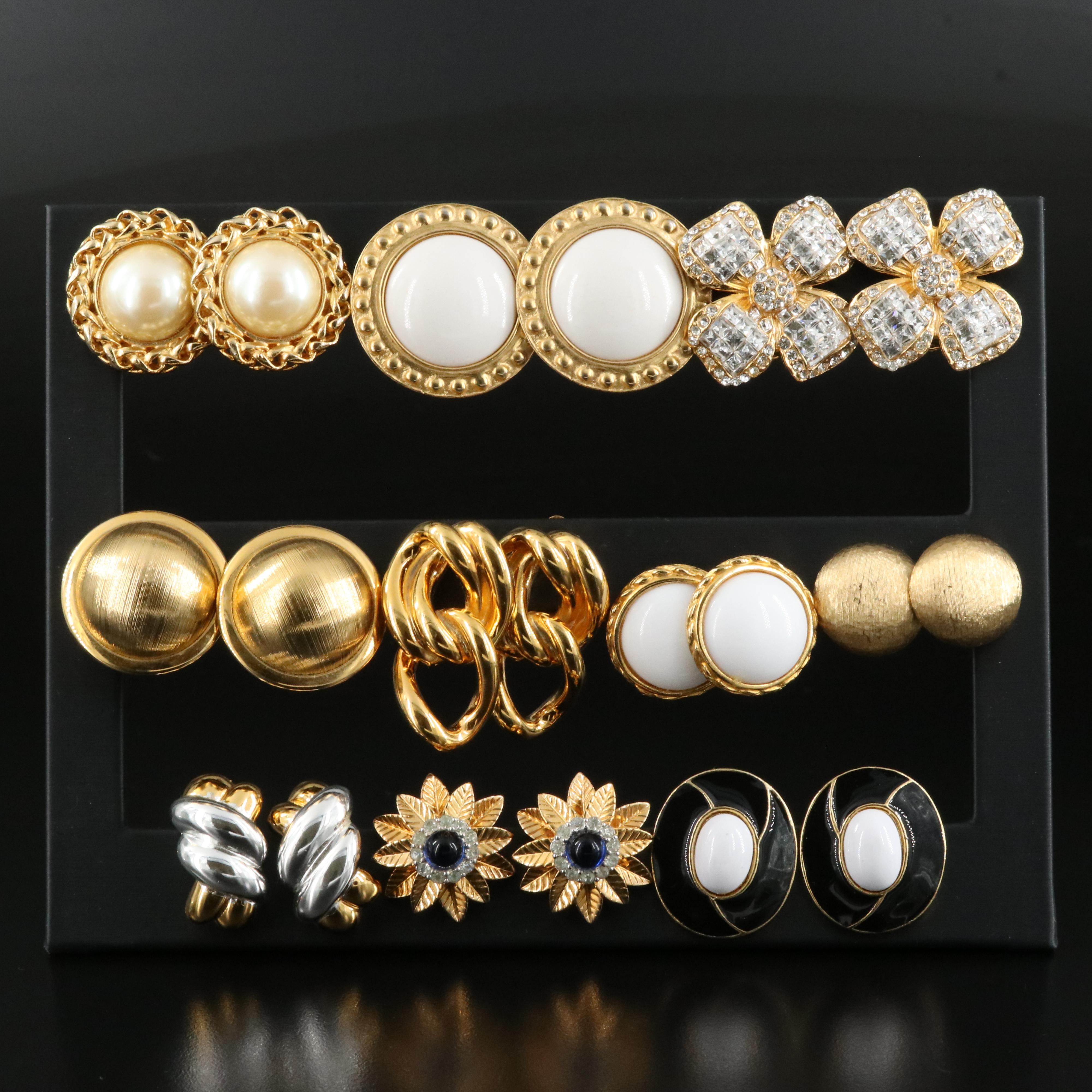 Gay Boyer and Les Bernard Featured in Vintage Clip-On Earring Collection