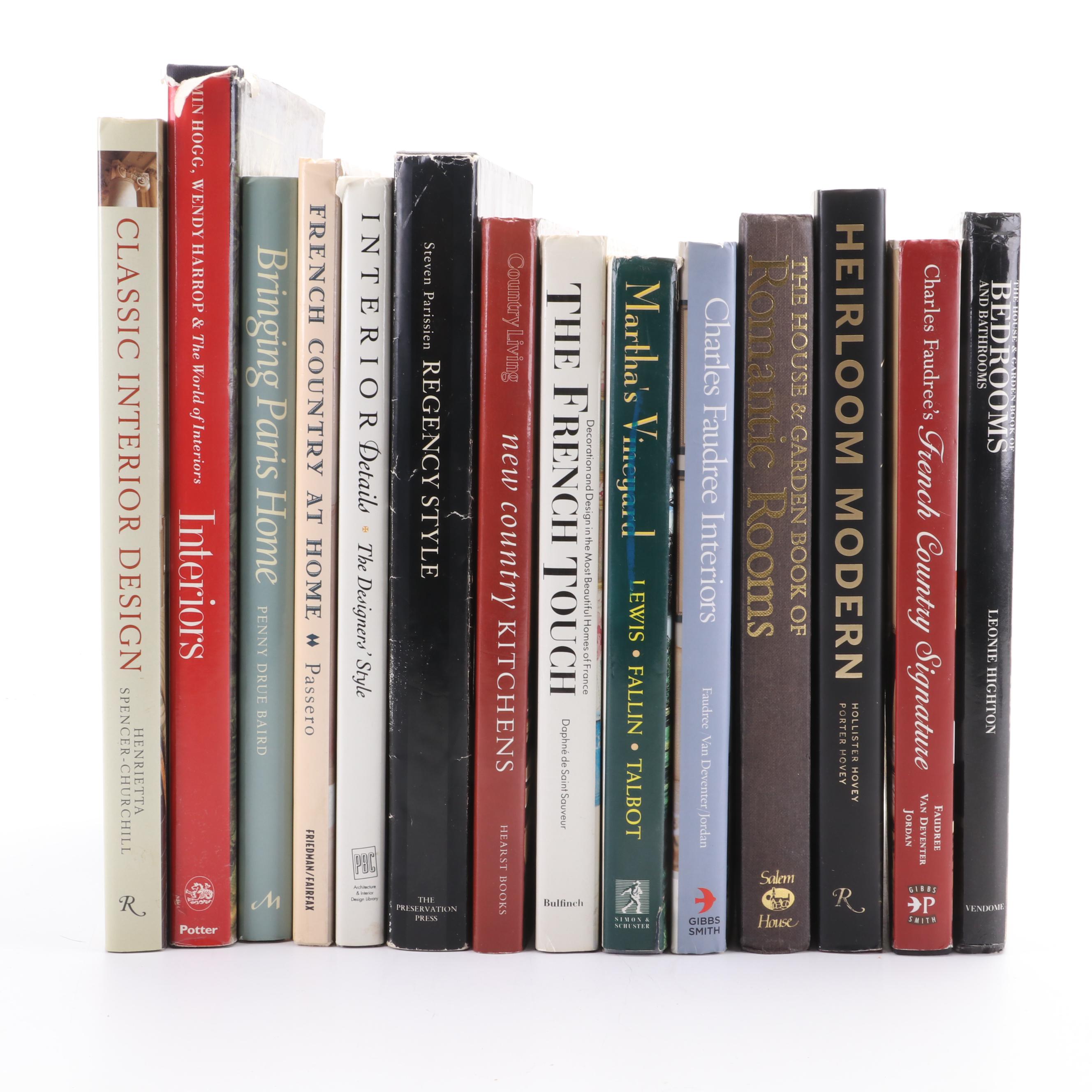 First Edition "Modern Heirloom" by H. Hovey and More Interior Design Books