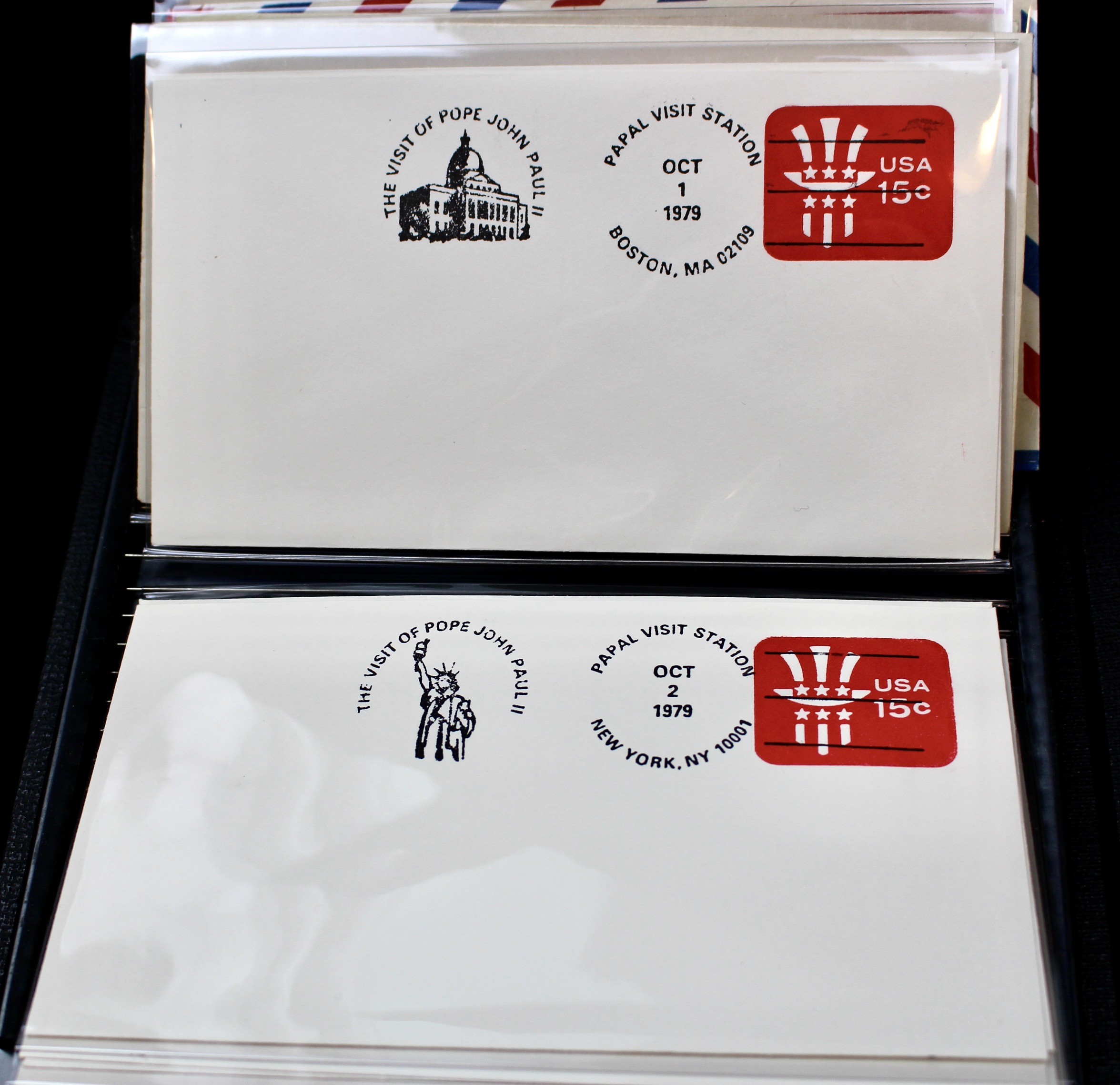 Over 450 Envelopes, Postcards and First Day Postcards