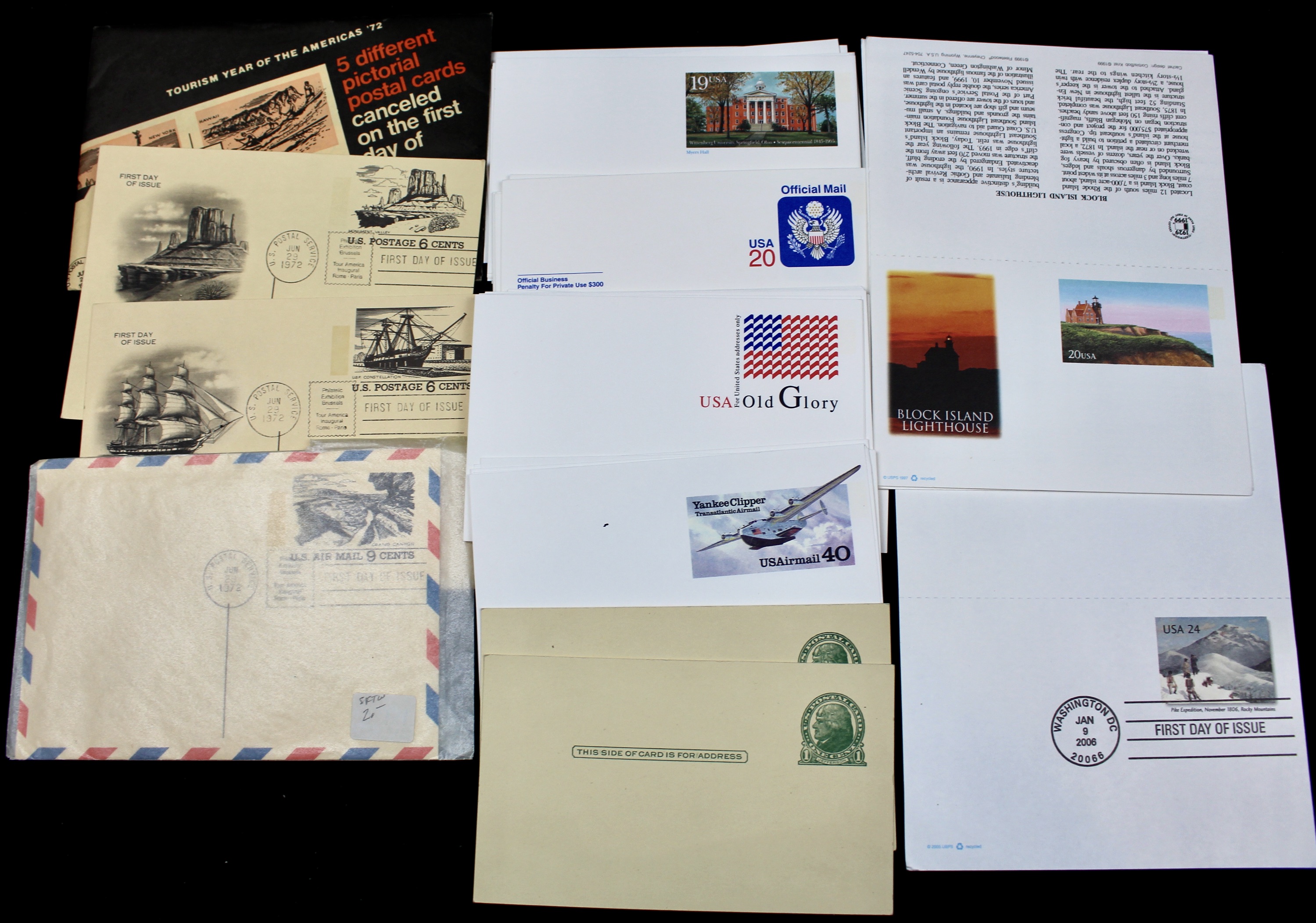 Over 450 Envelopes, Postcards and First Day Postcards