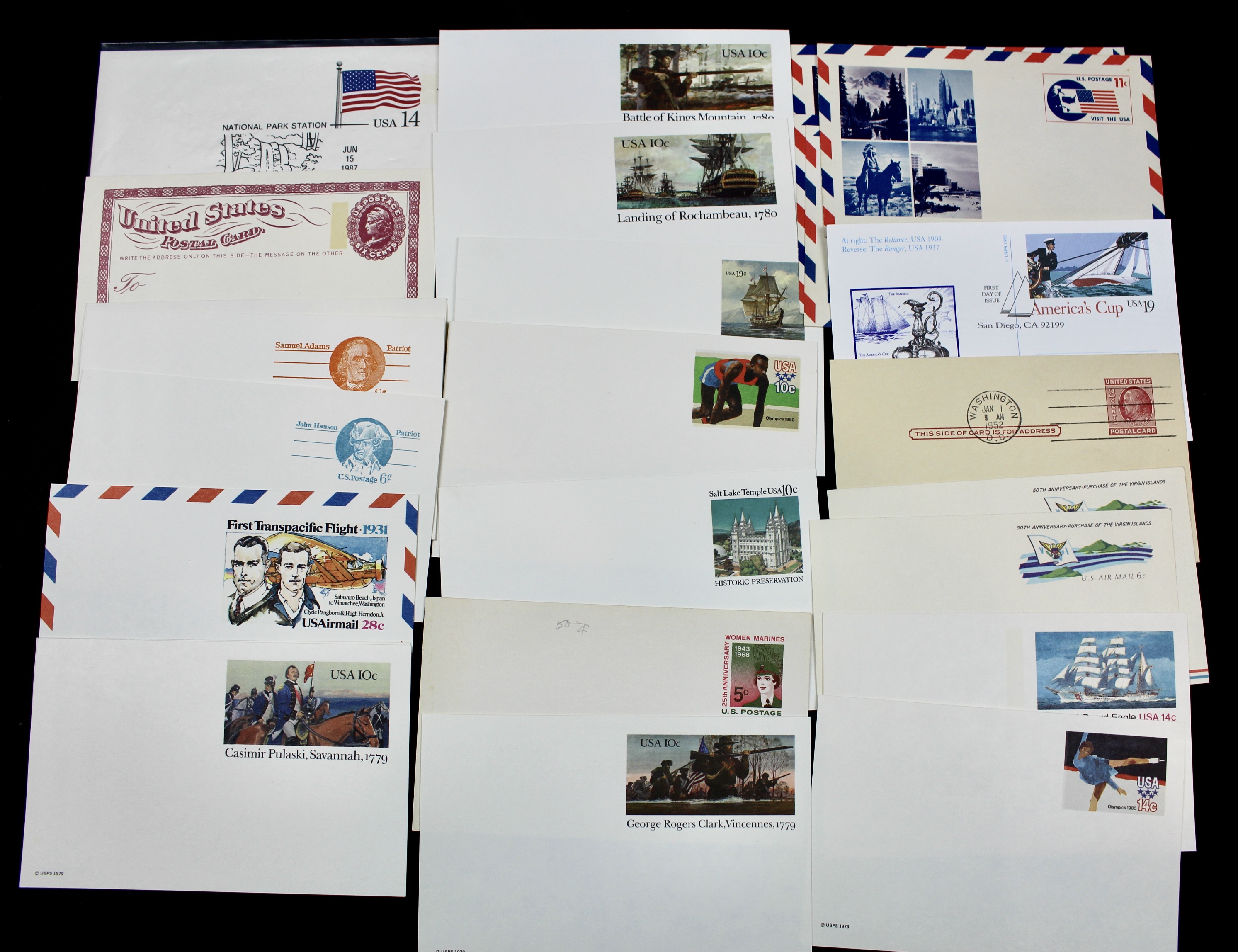 Over 450 Envelopes, Postcards and First Day Postcards