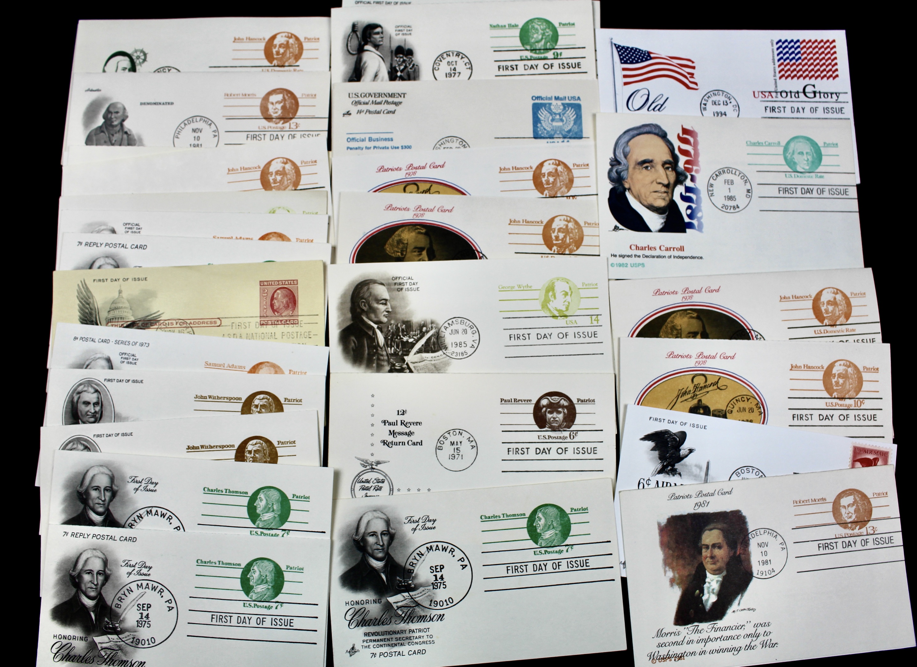 Over 450 Envelopes, Postcards and First Day Postcards