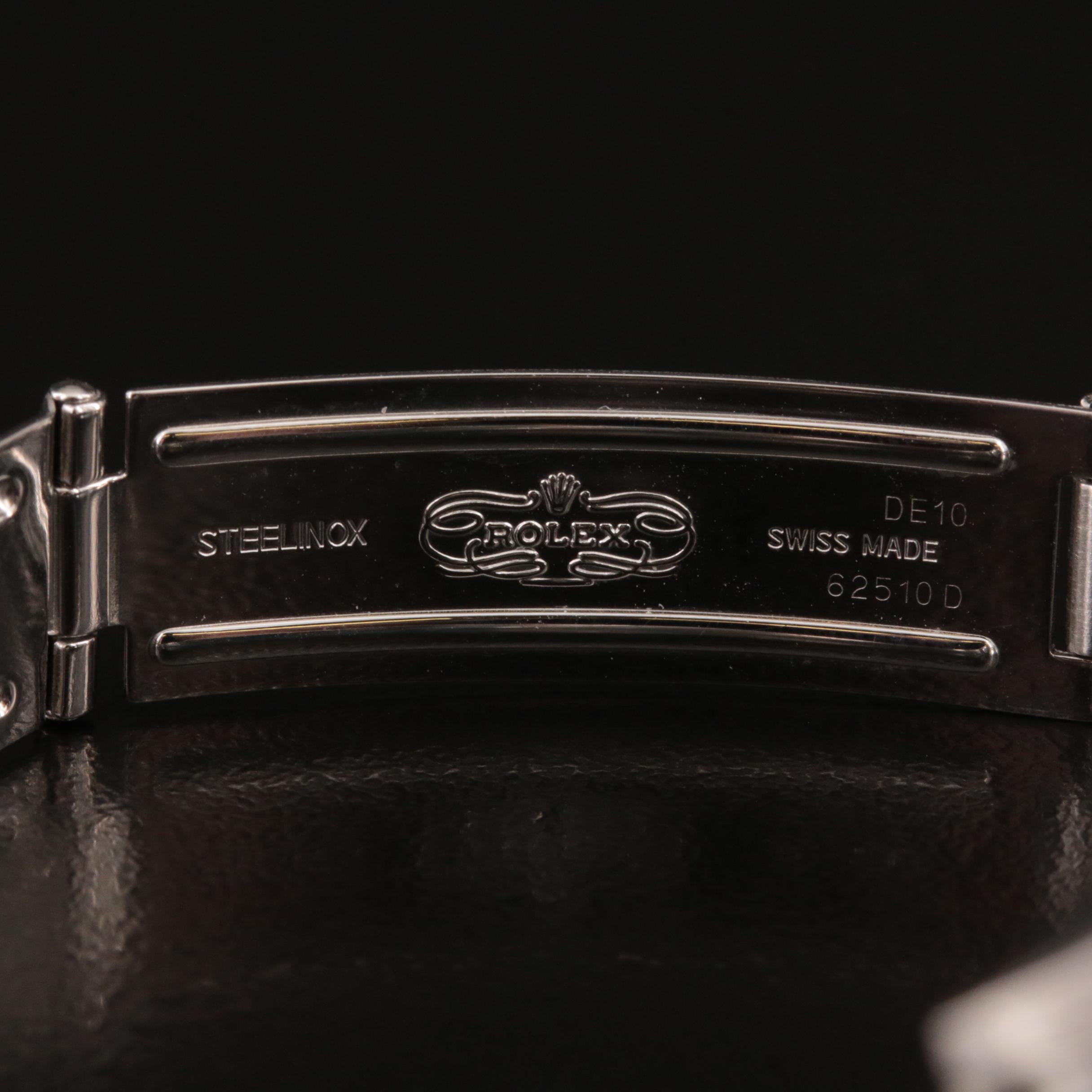 2001 Rolex Stainless Steel and 18K Datejust Watch