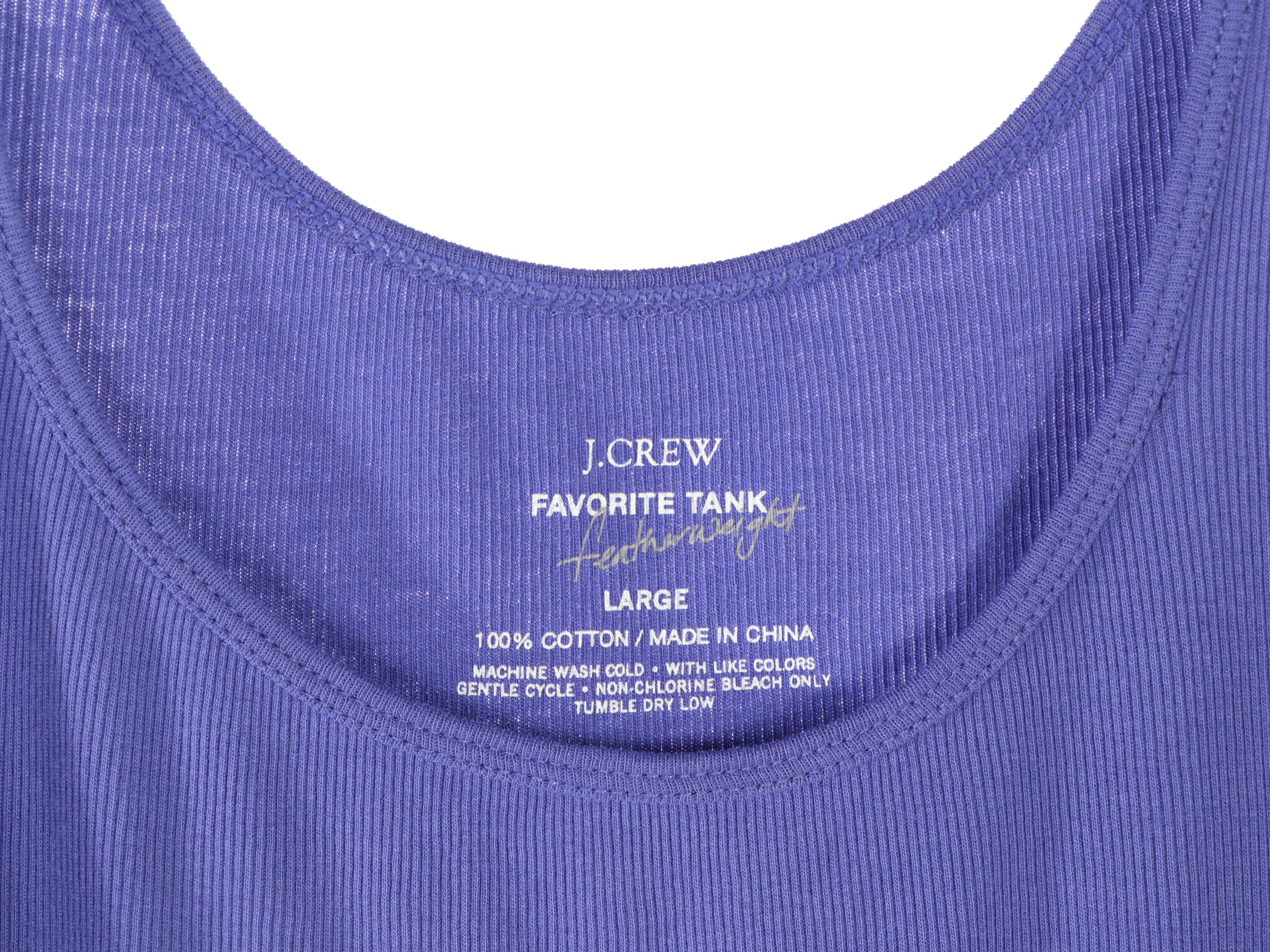 J. Crew Chino Shorts and Ribbed Tank Top