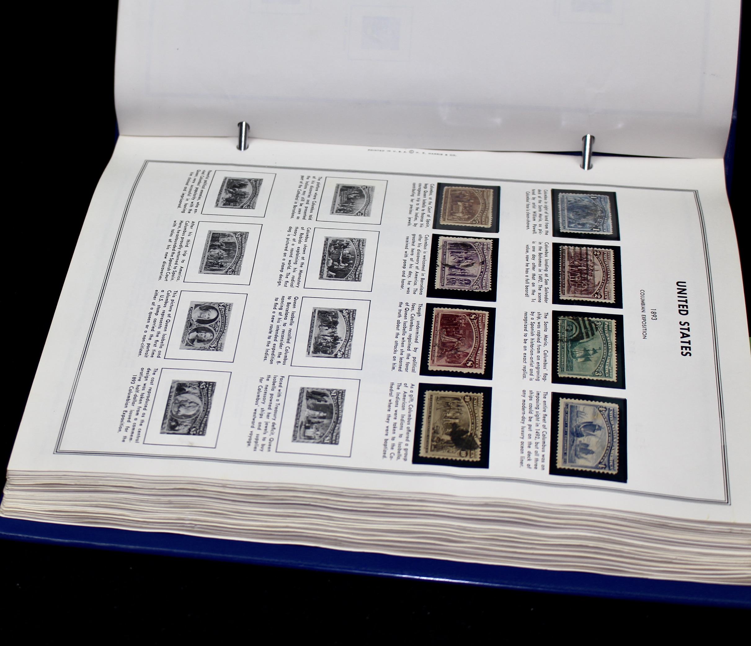 United States Liberty Stamp Album
