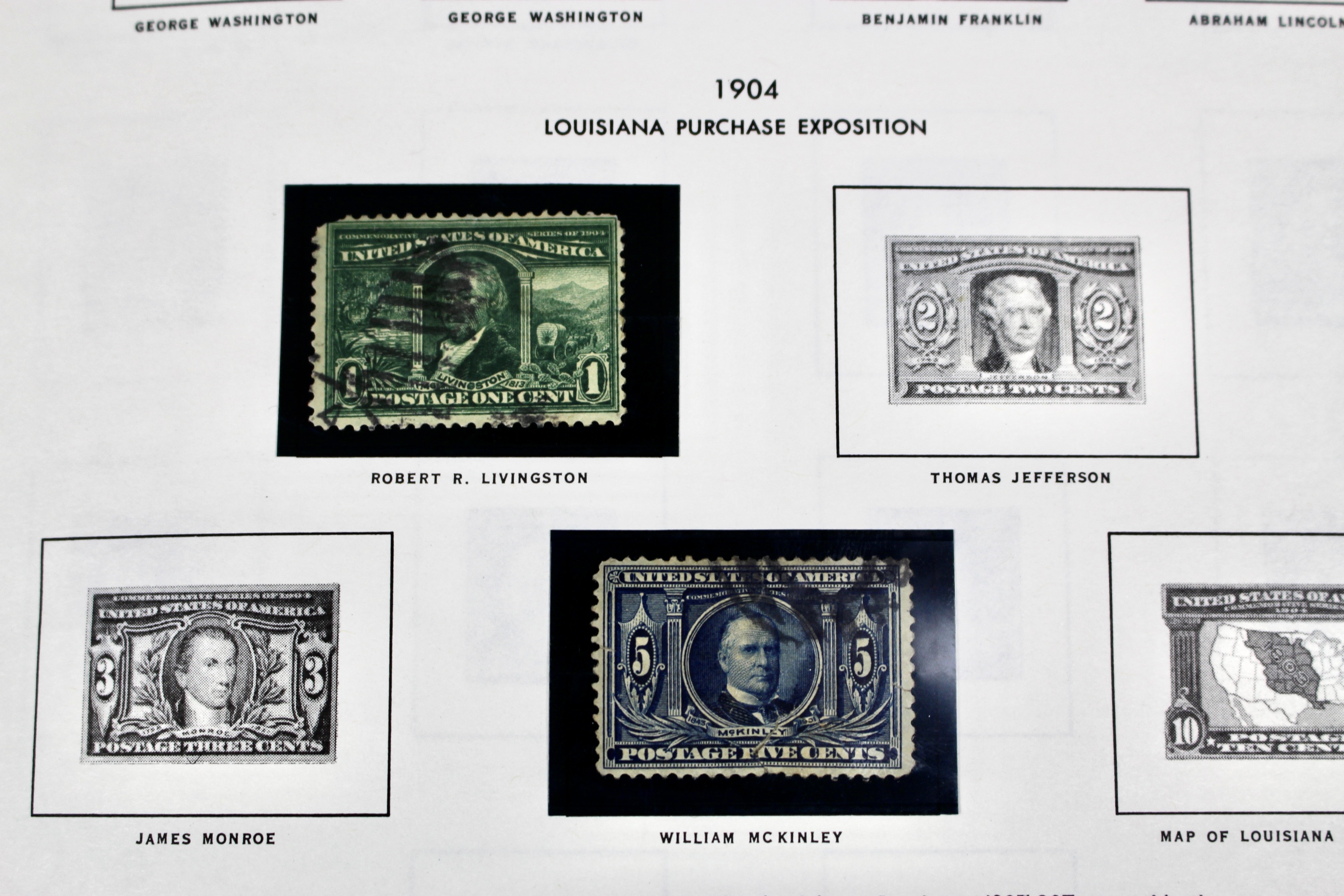 United States Liberty Stamp Album