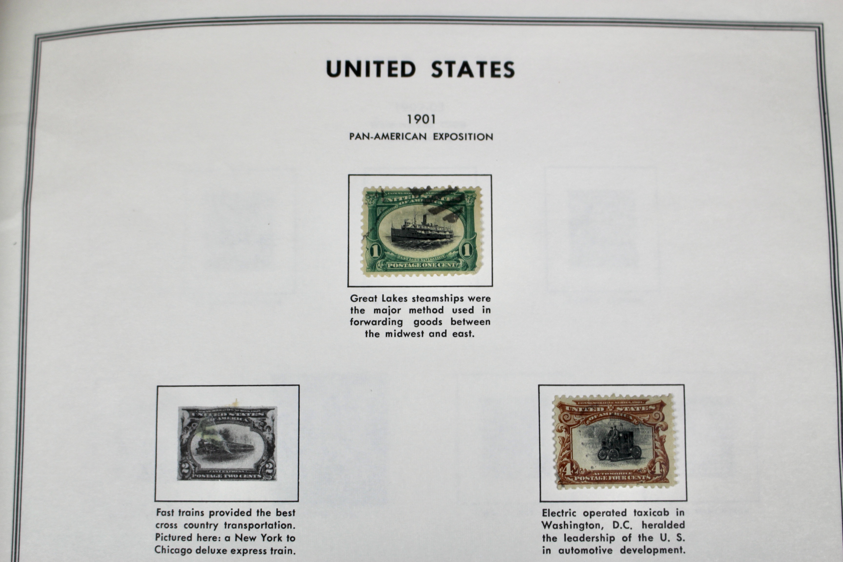 United States Liberty Stamp Album