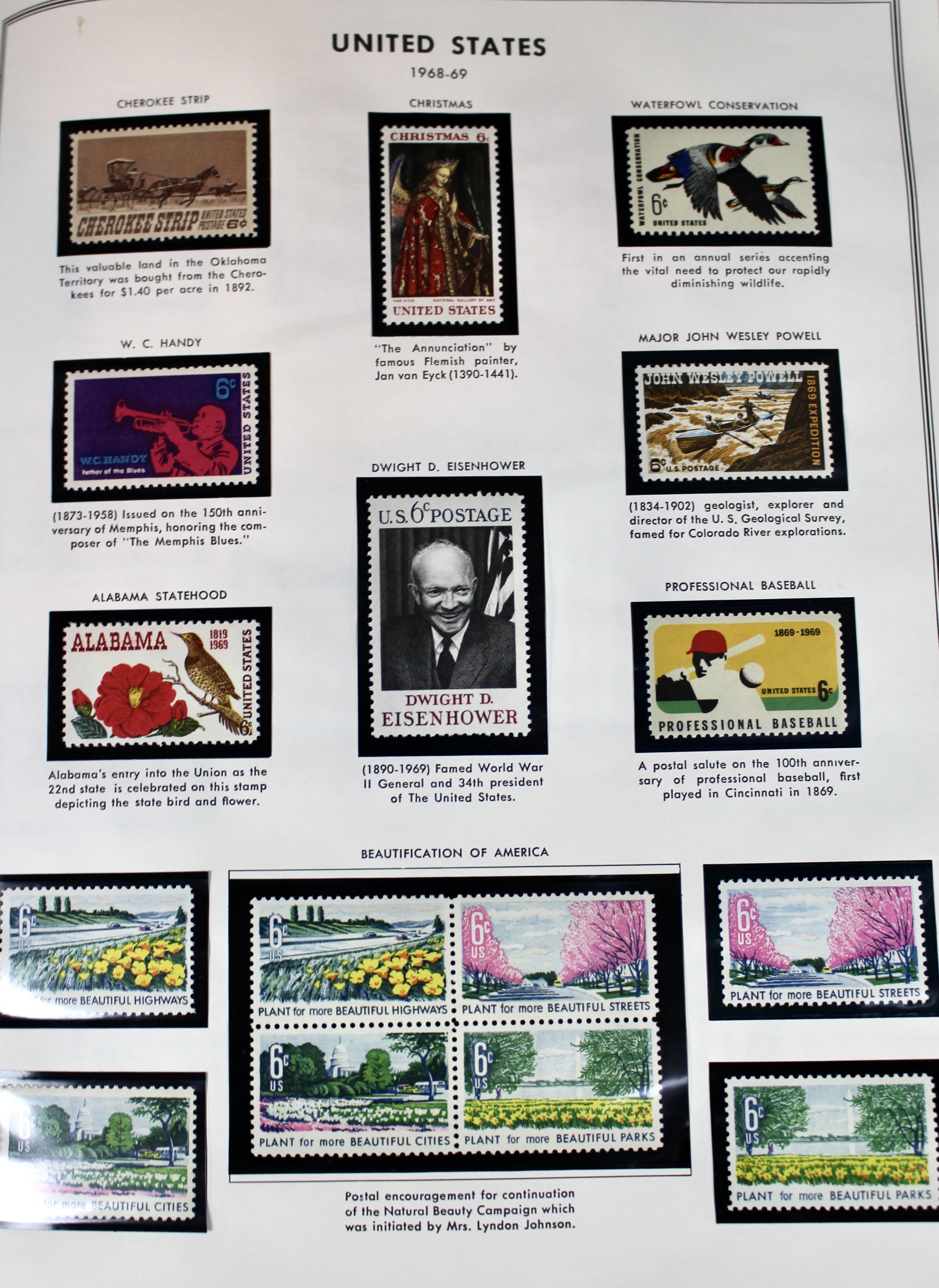 United States Liberty Stamp Album