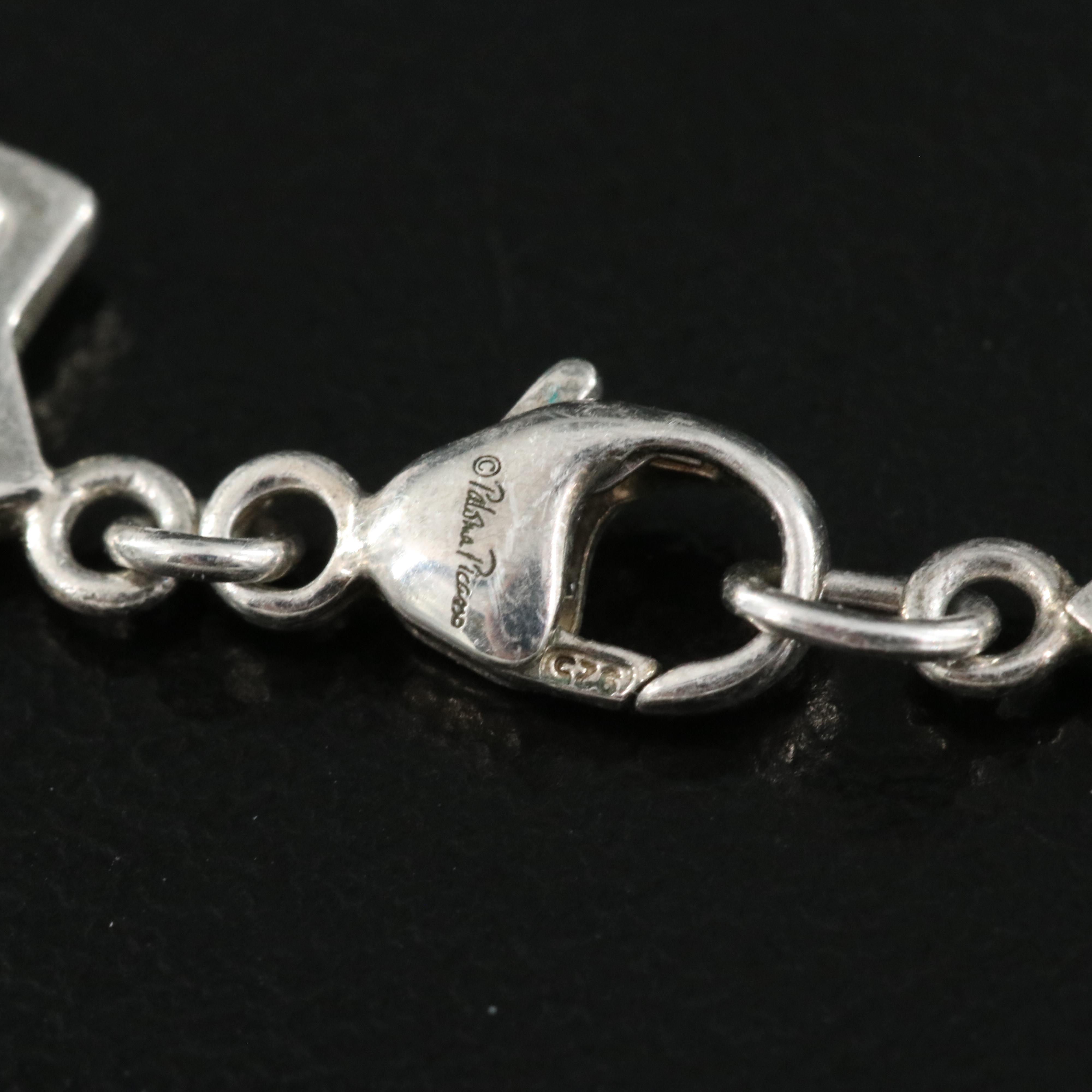 Paloma Picasso for Tiffany & Co. "Marrakesh" Chain Necklace in Sterling with Box