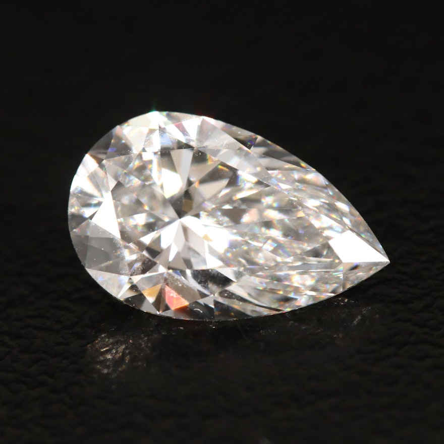Loose 2.06 CT Lab Grown Diamond with IGI Report