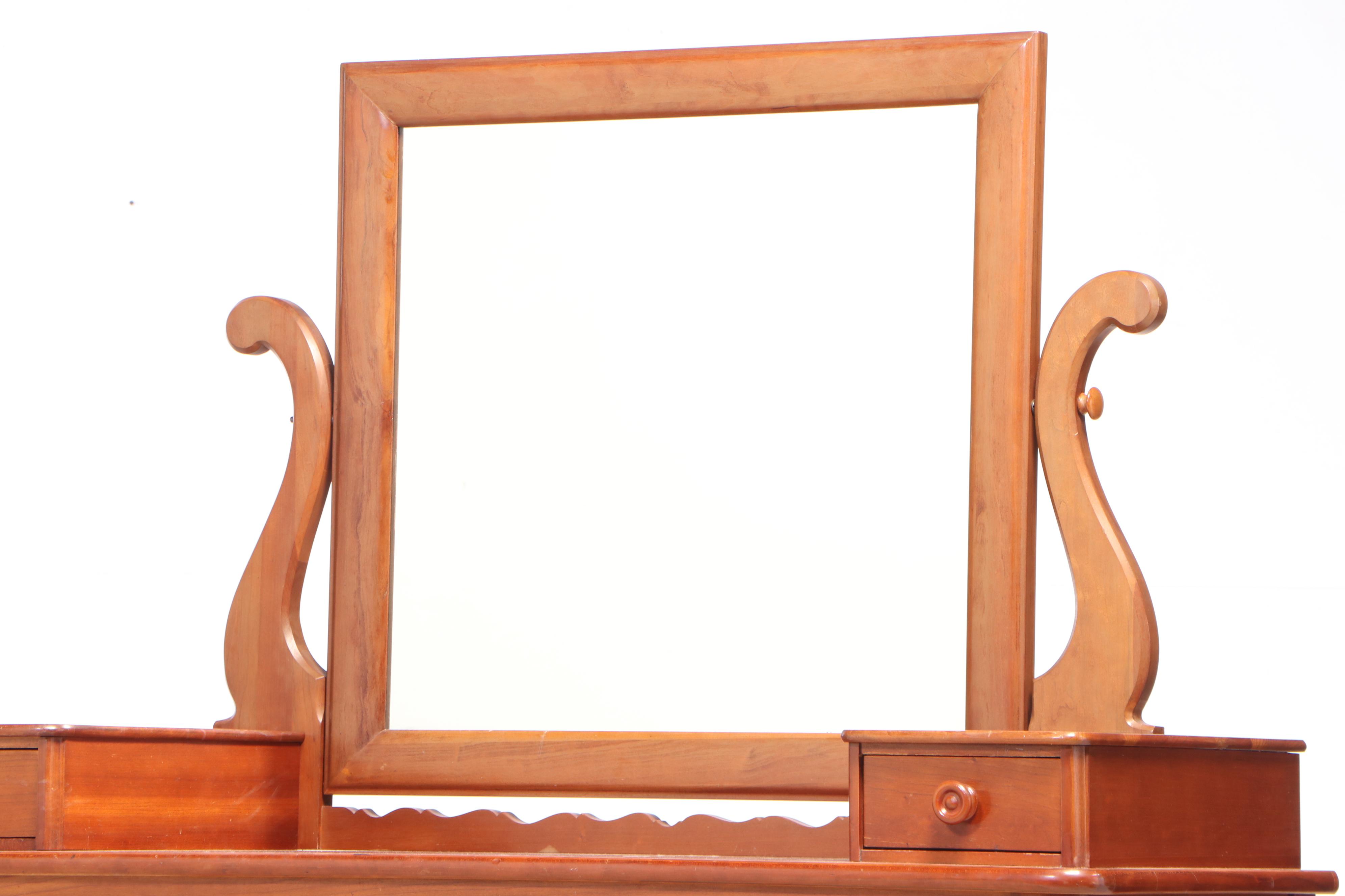 Cavalier Late Federal Style Cherrywood Dresser, Mid-20th Century