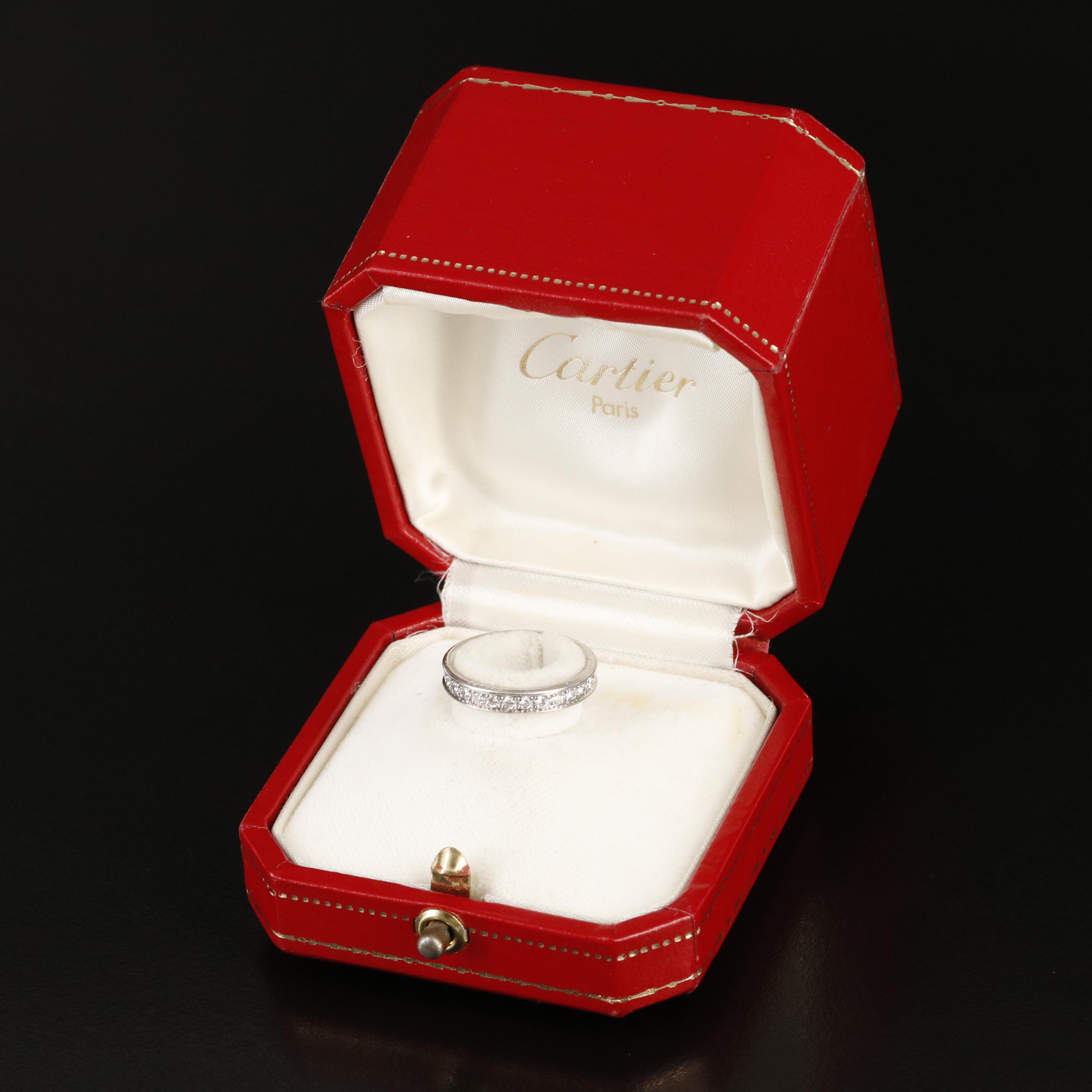 Cartier 18K 0.56 CTW Diamond Eternity Band