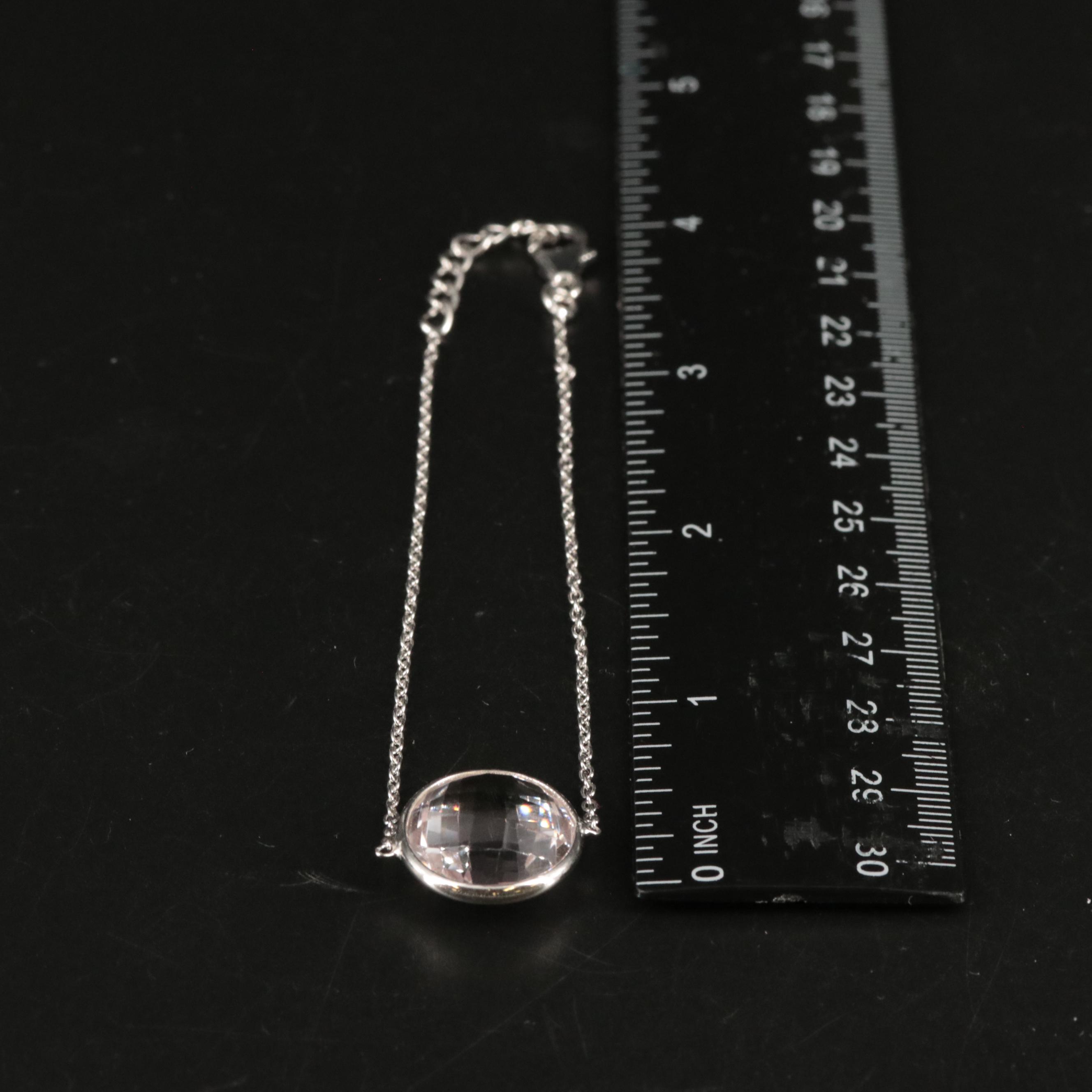 Sterling Amethyst Bracelet