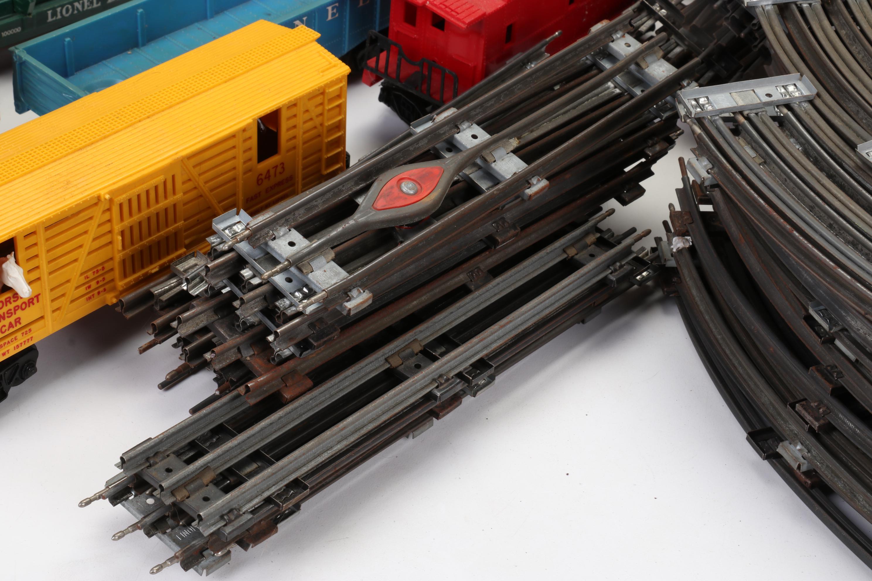 Lionel O-Scale Train Set with Diesel and Steam Locomotives, Late 20th Century