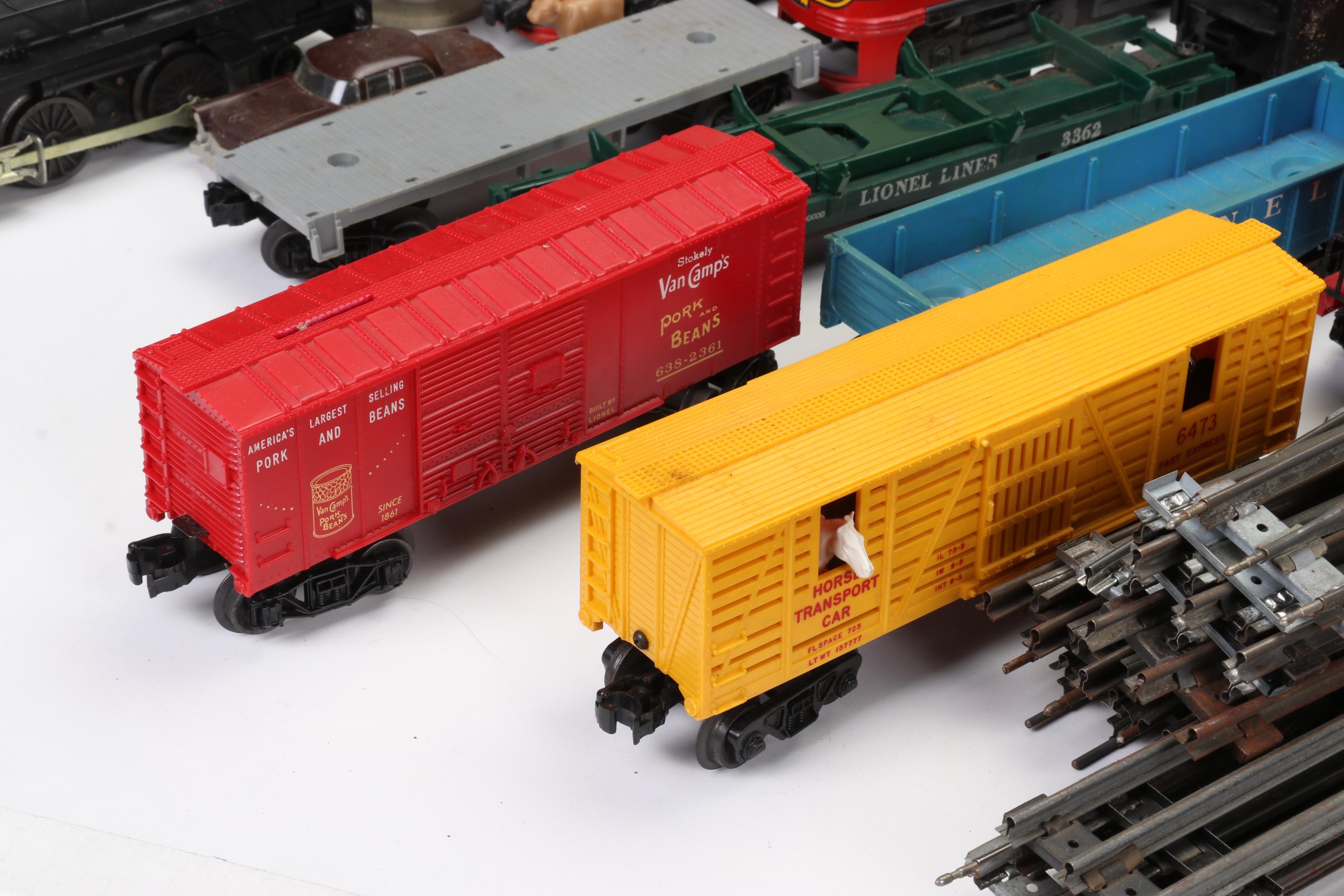 Lionel O-Scale Train Set with Diesel and Steam Locomotives, Late 20th Century