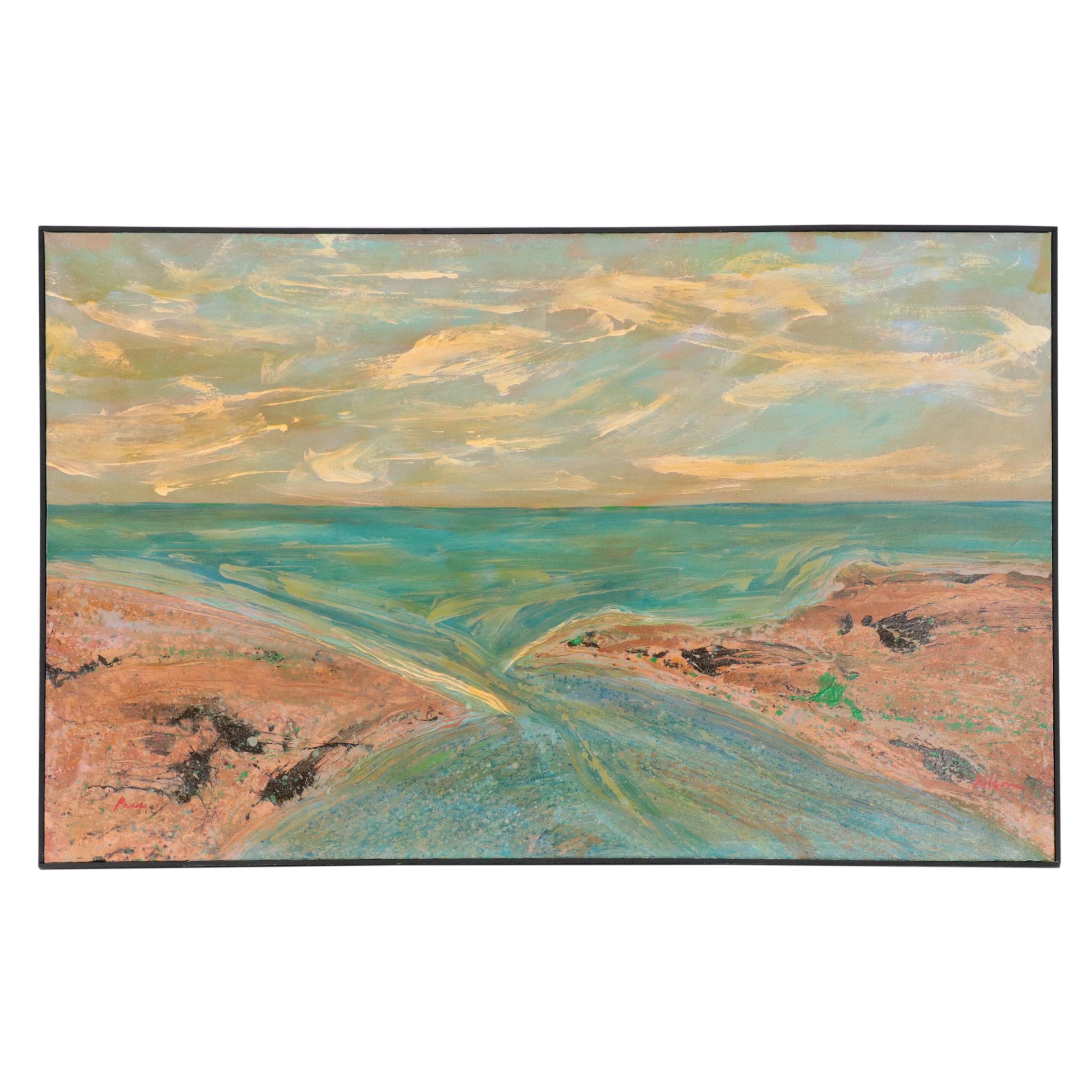 Harry Hilson Abstract Acrylic and Oil Painting