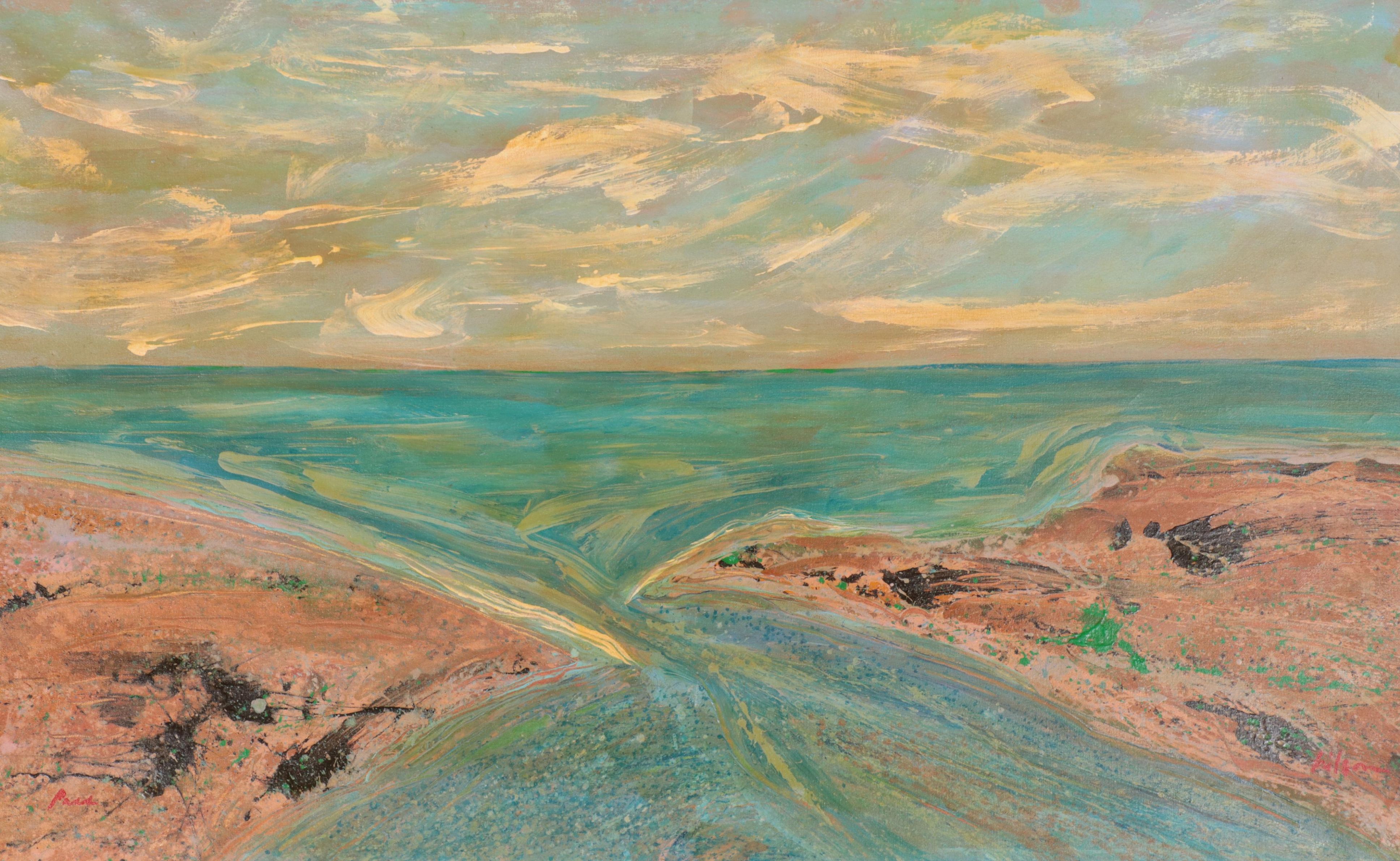 Harry Hilson Abstract Acrylic and Oil Painting