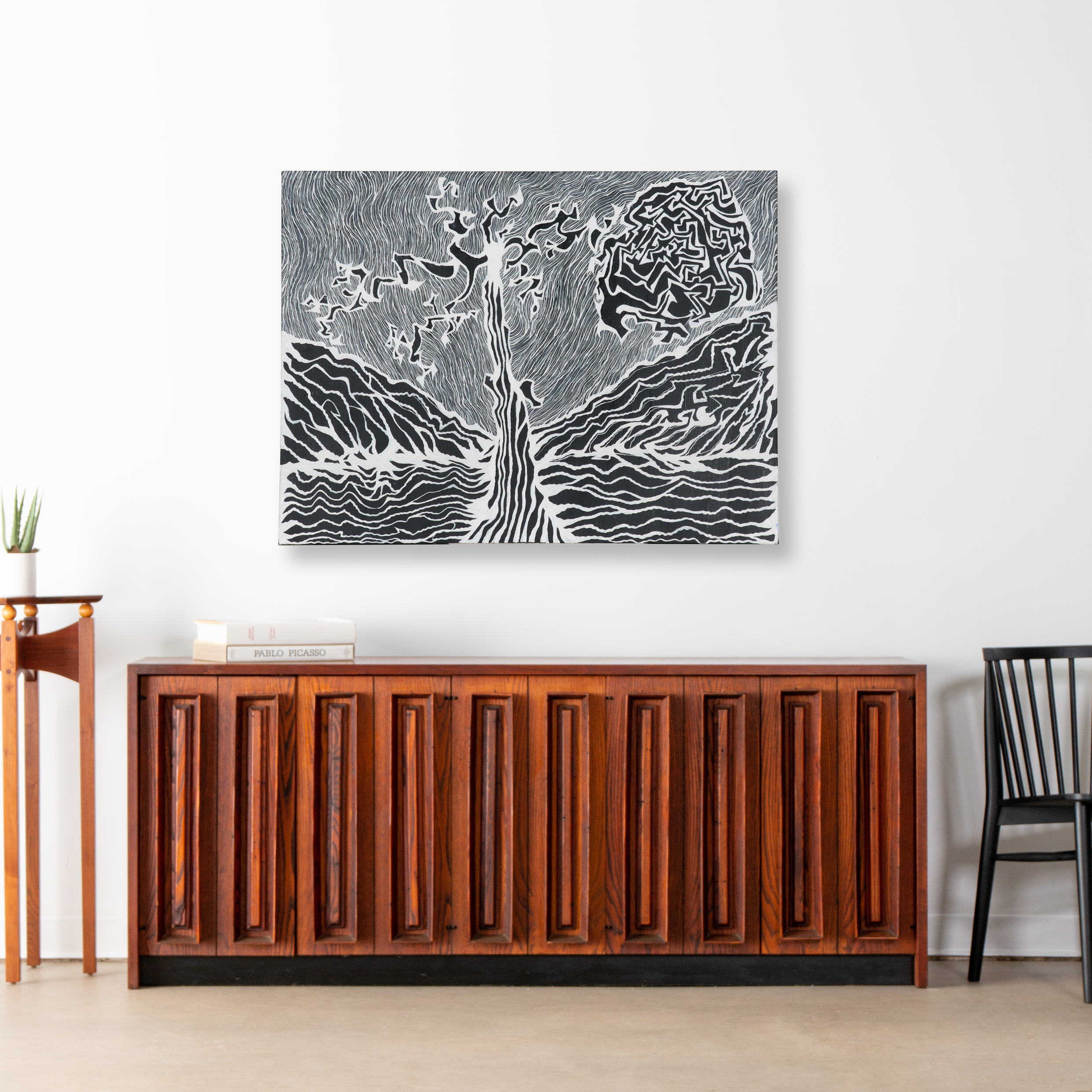 Abstract Acrylic  Painting