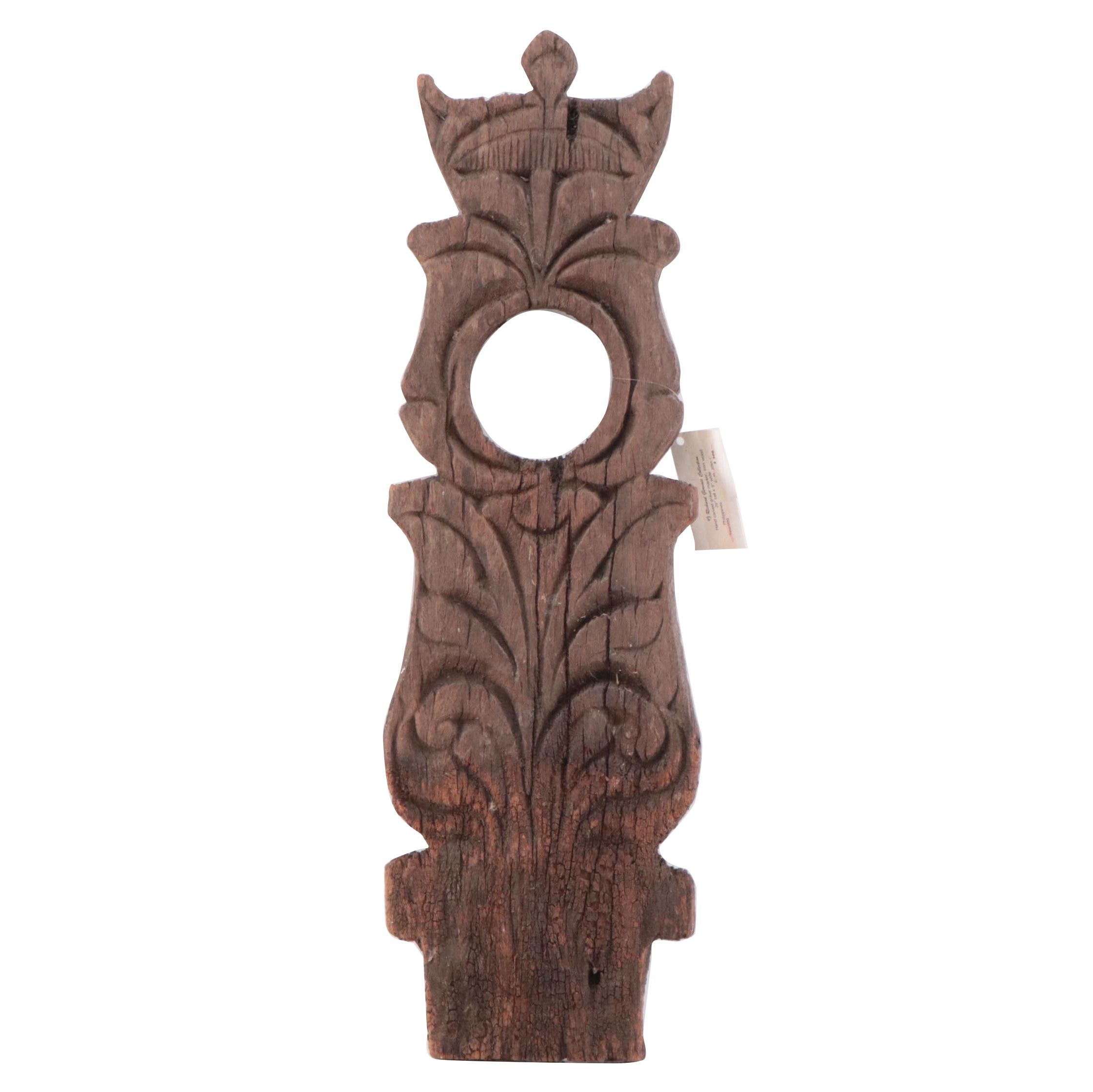 Philippine Ironwood Grave Marker, Early-Mid-20th Century