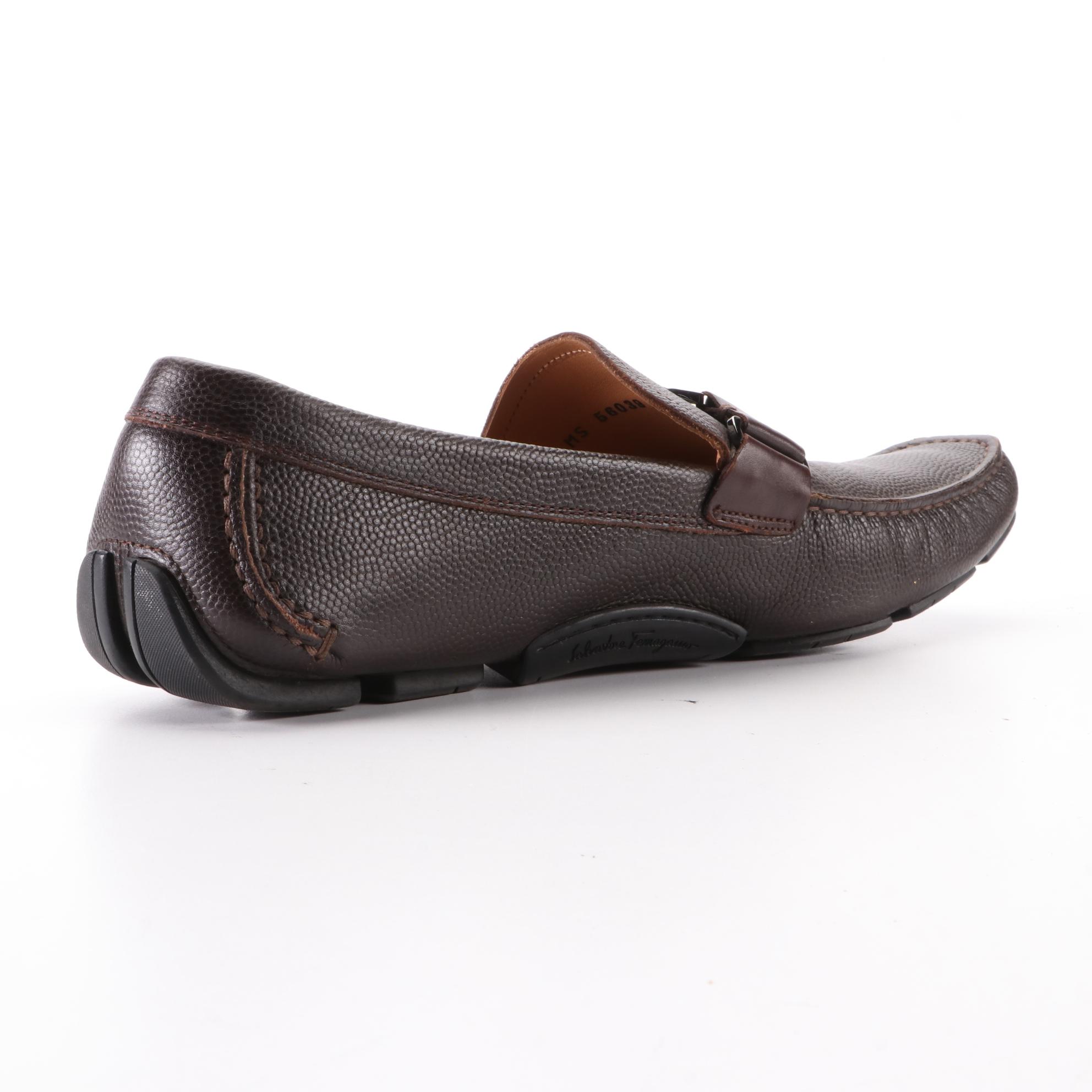 Salvatore Ferragamo Vara Driver and Derby Shoes with Donald J Pliner Loafers