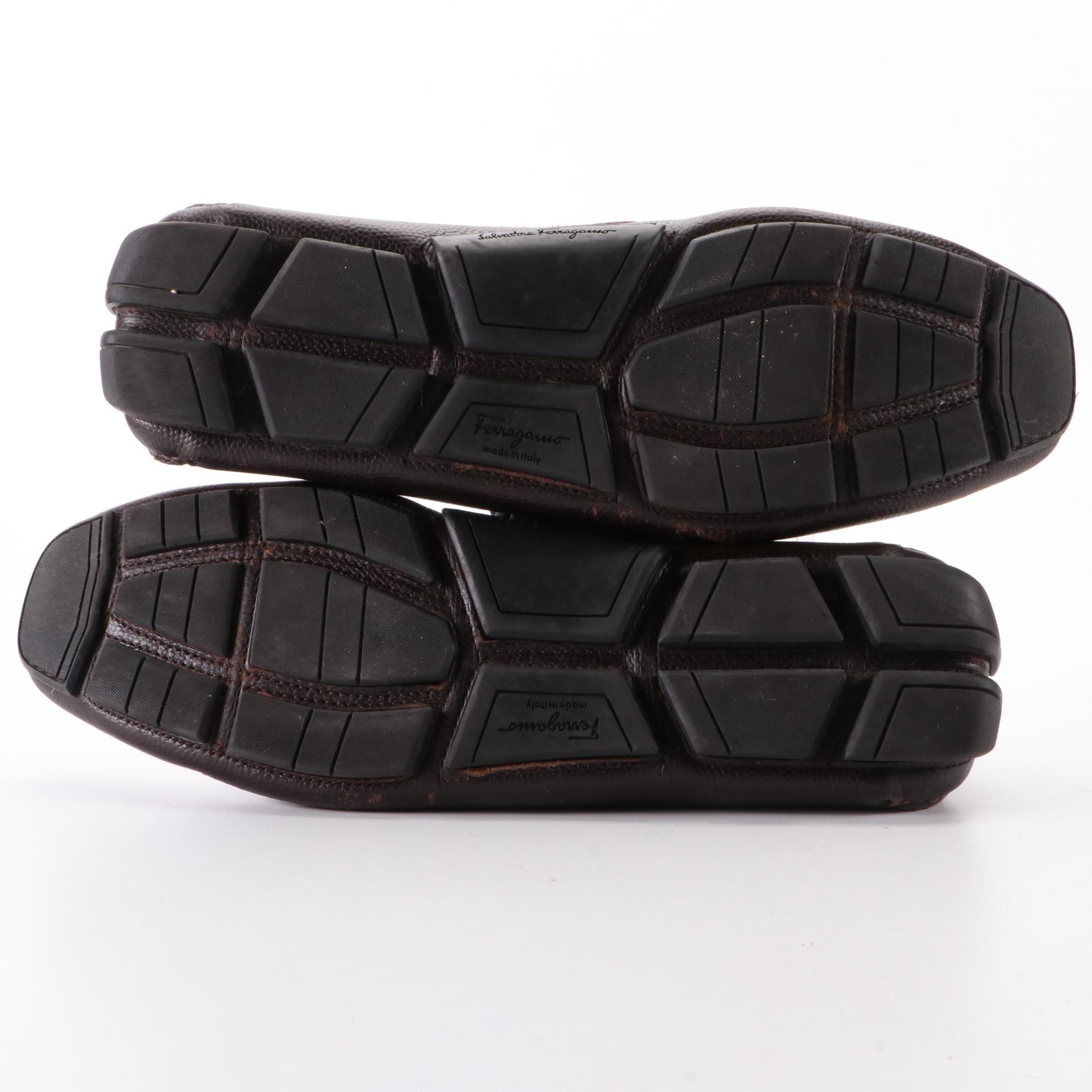 Salvatore Ferragamo Vara Driver and Derby Shoes with Donald J Pliner Loafers