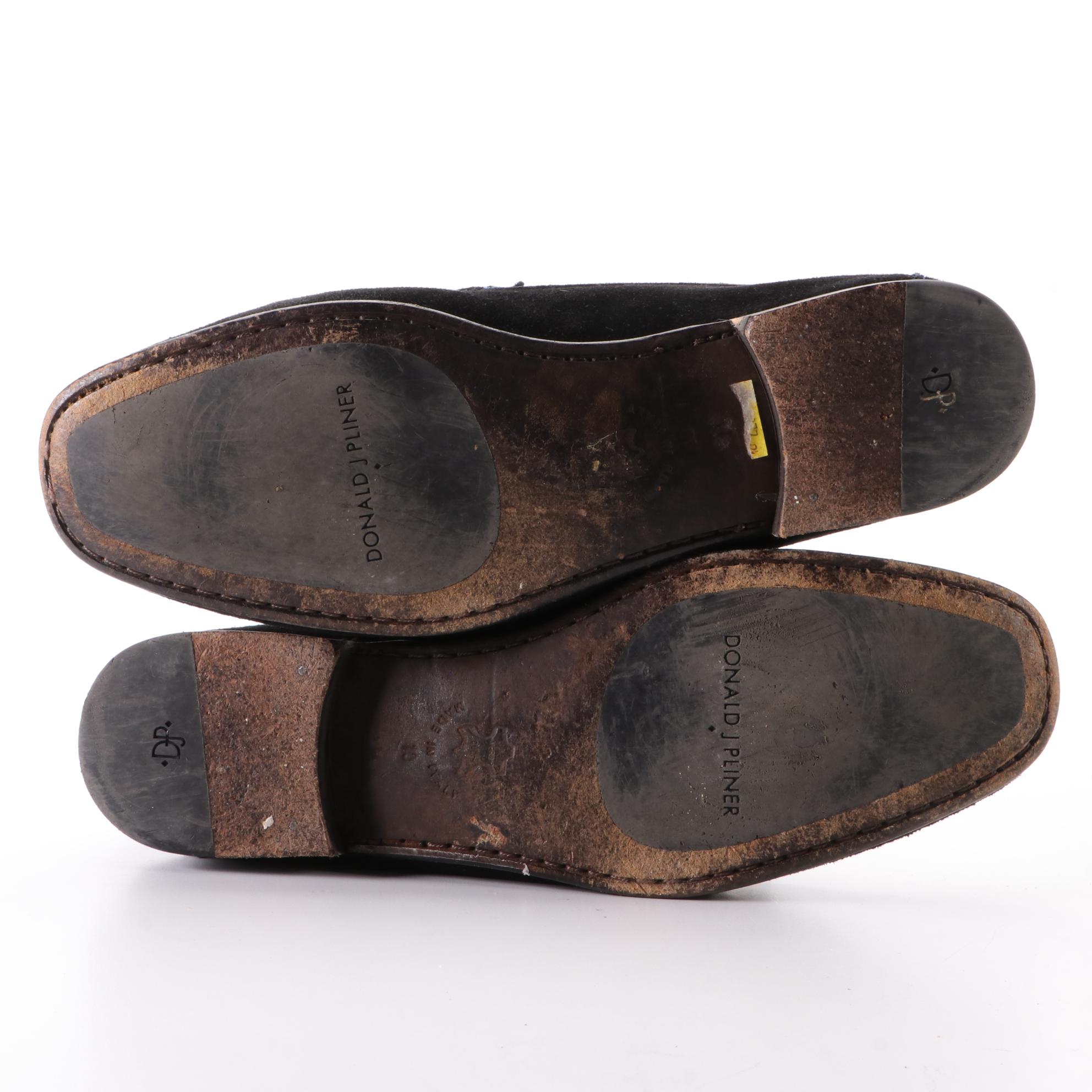 Salvatore Ferragamo Vara Driver and Derby Shoes with Donald J Pliner Loafers