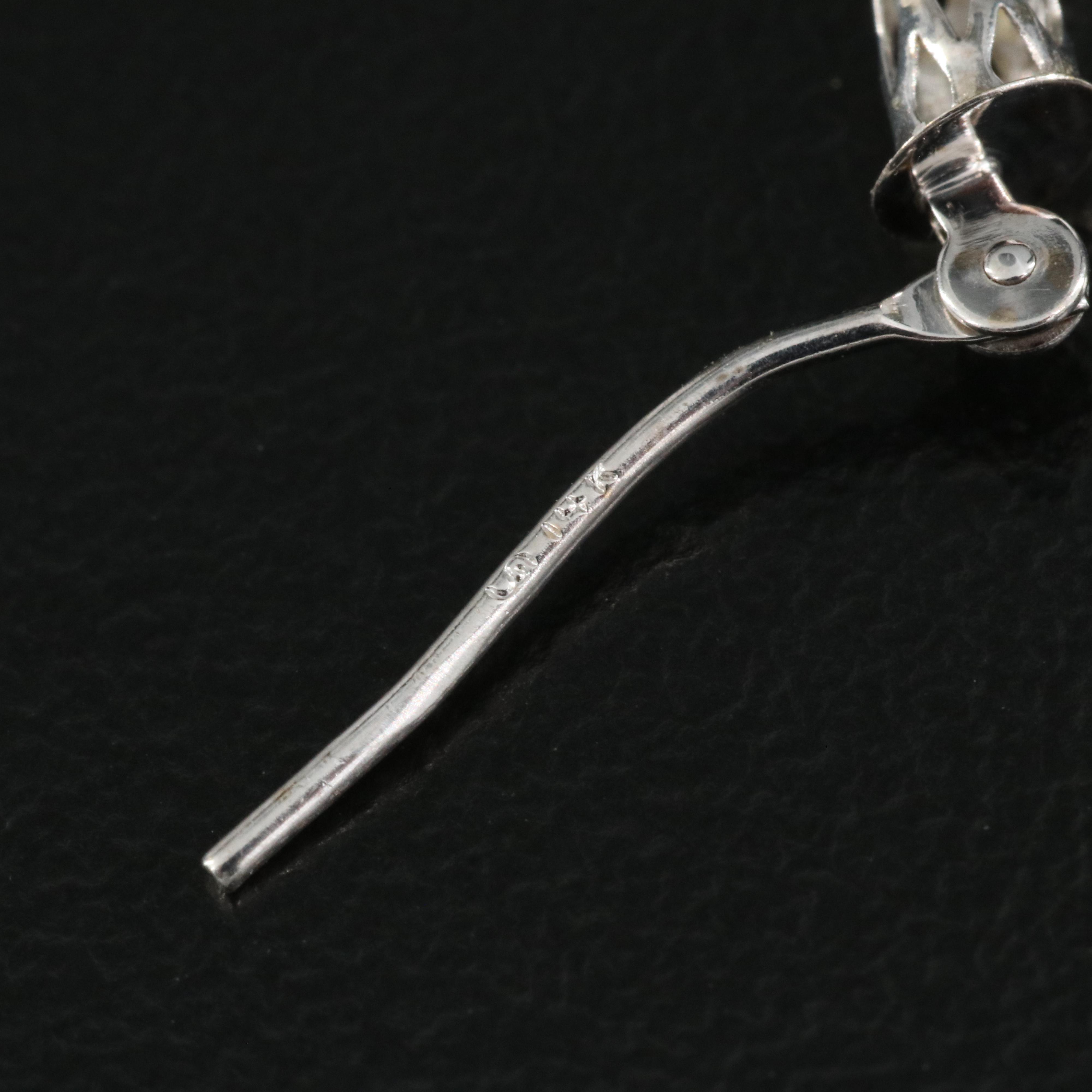 14K Openwork Hoop Earrings