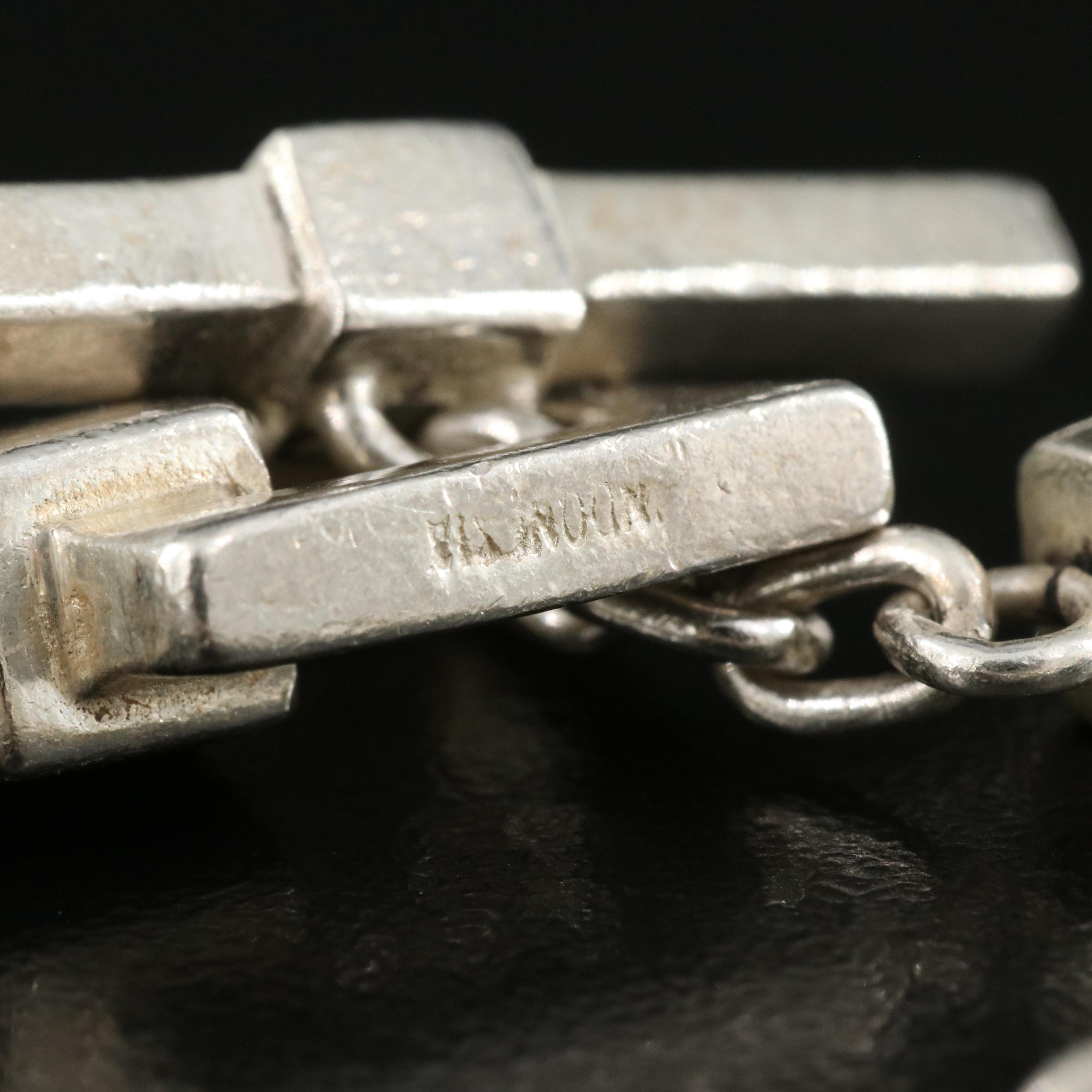 Sterling Byzantine Chain Bracelet