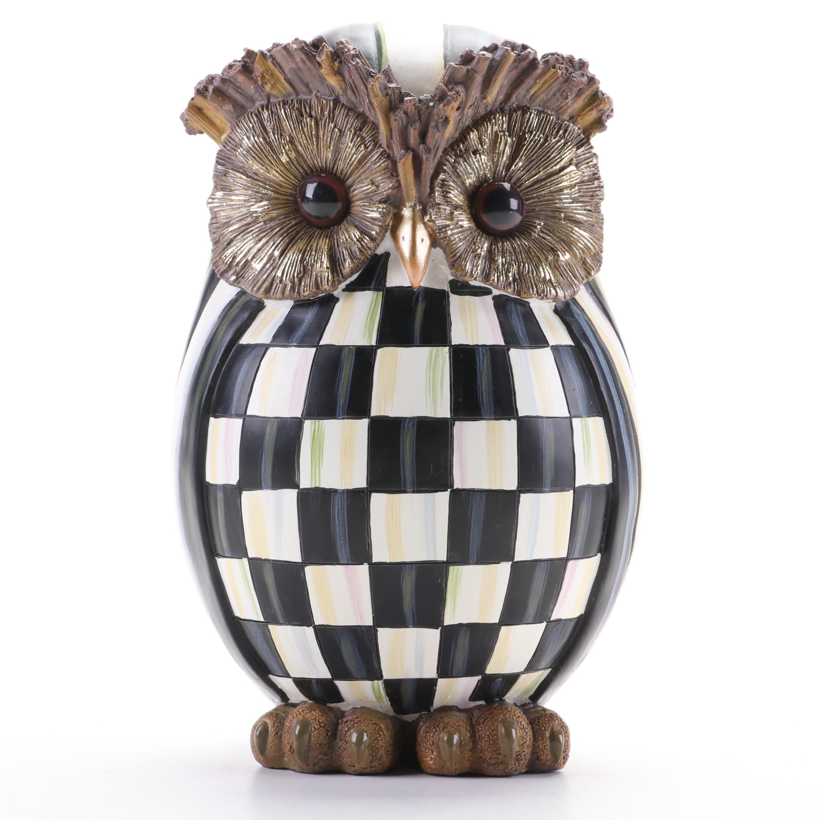 MacKenzie-Childs "Courtly Check" and Other Decorative Box and Figurines