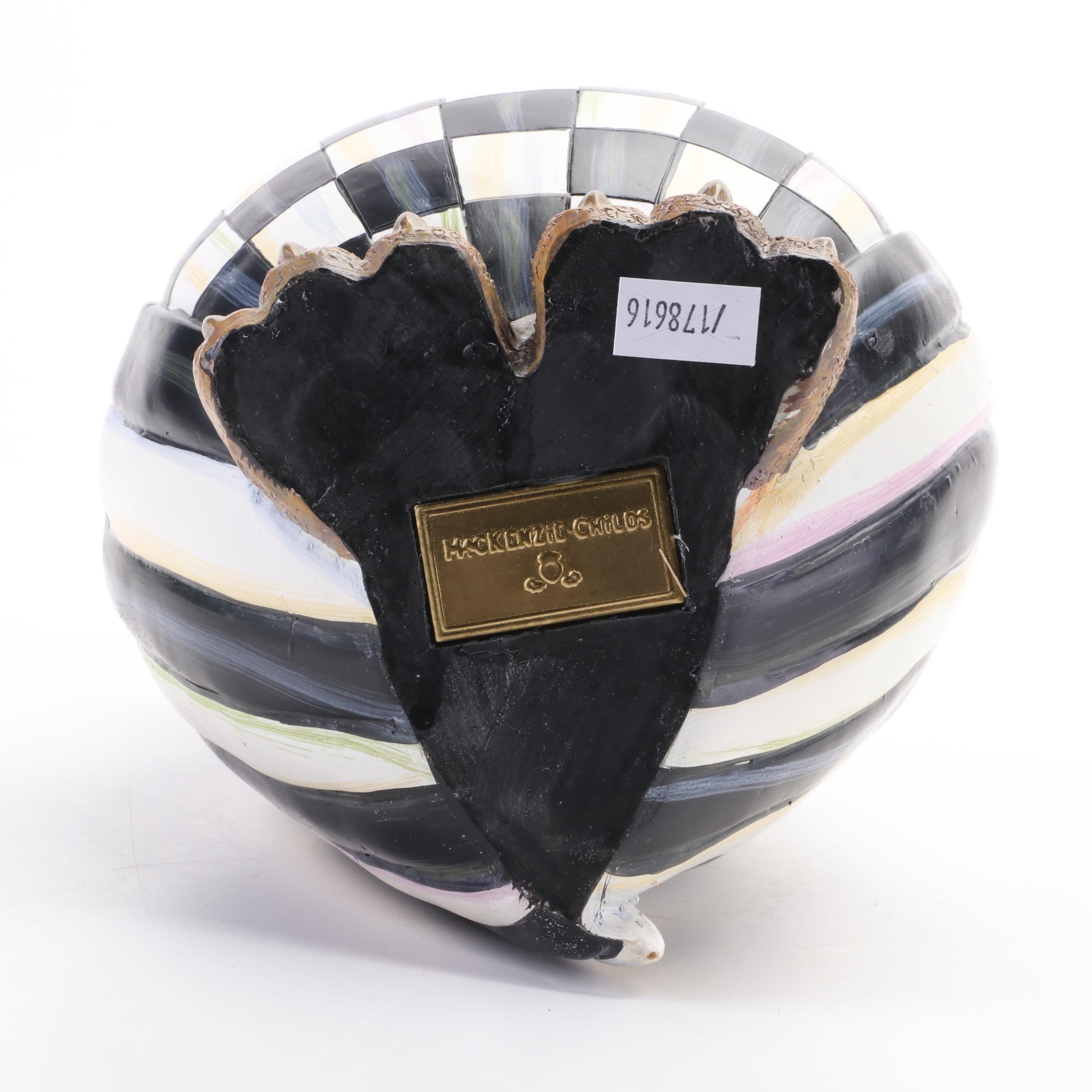 MacKenzie-Childs "Courtly Check" and Other Decorative Box and Figurines