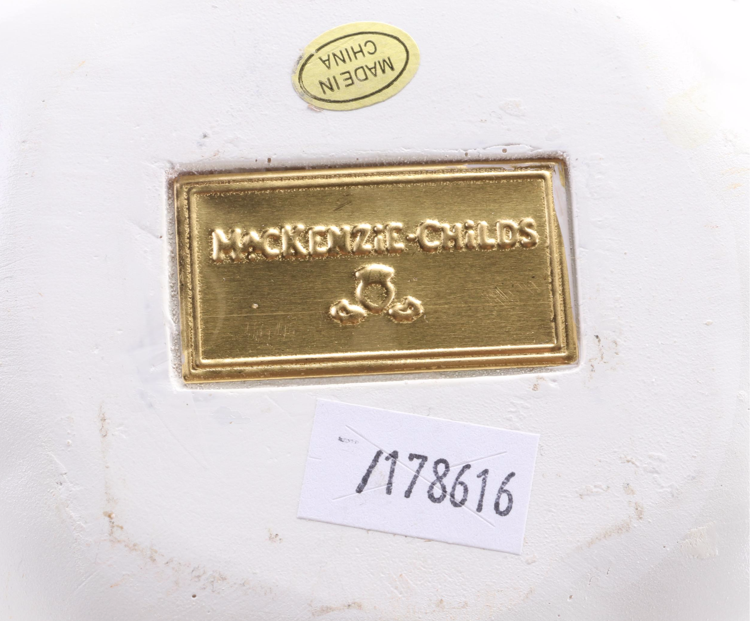 MacKenzie-Childs "Courtly Check" and Other Decorative Box and Figurines