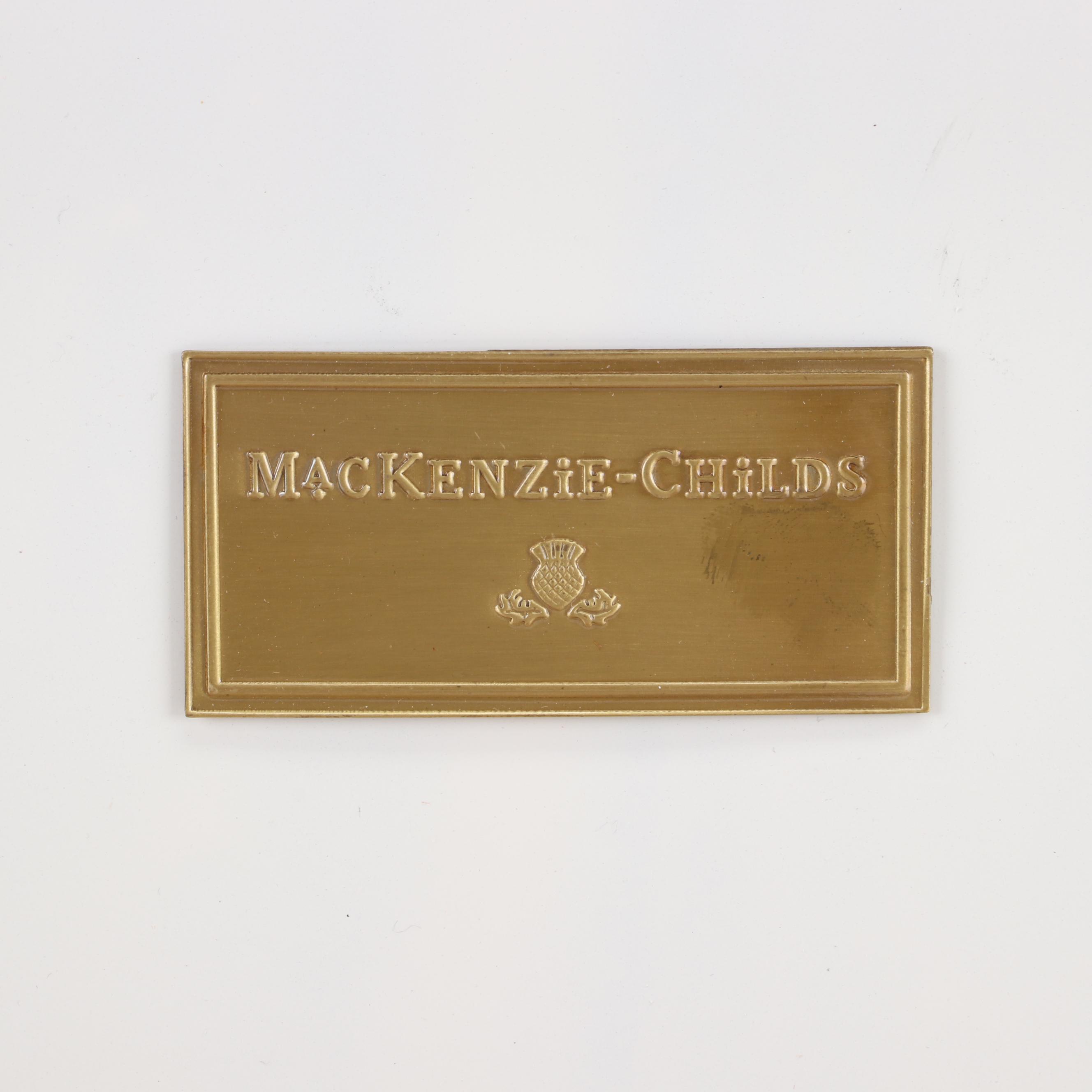 MacKenzie-Childs "Courtly Check" and Other Decorative Box and Figurines