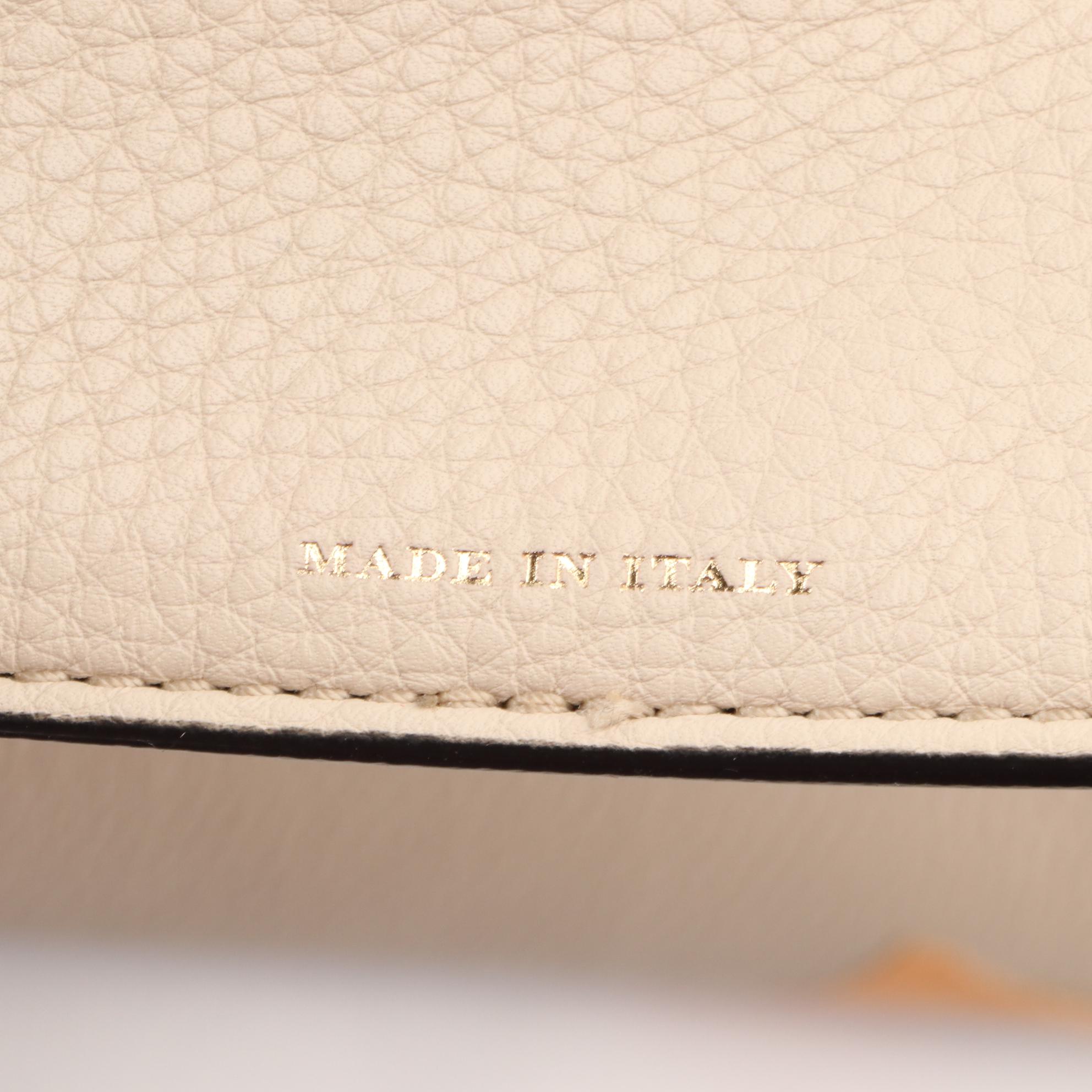 Burberry Medium Belt Tote in Tricolor Leather