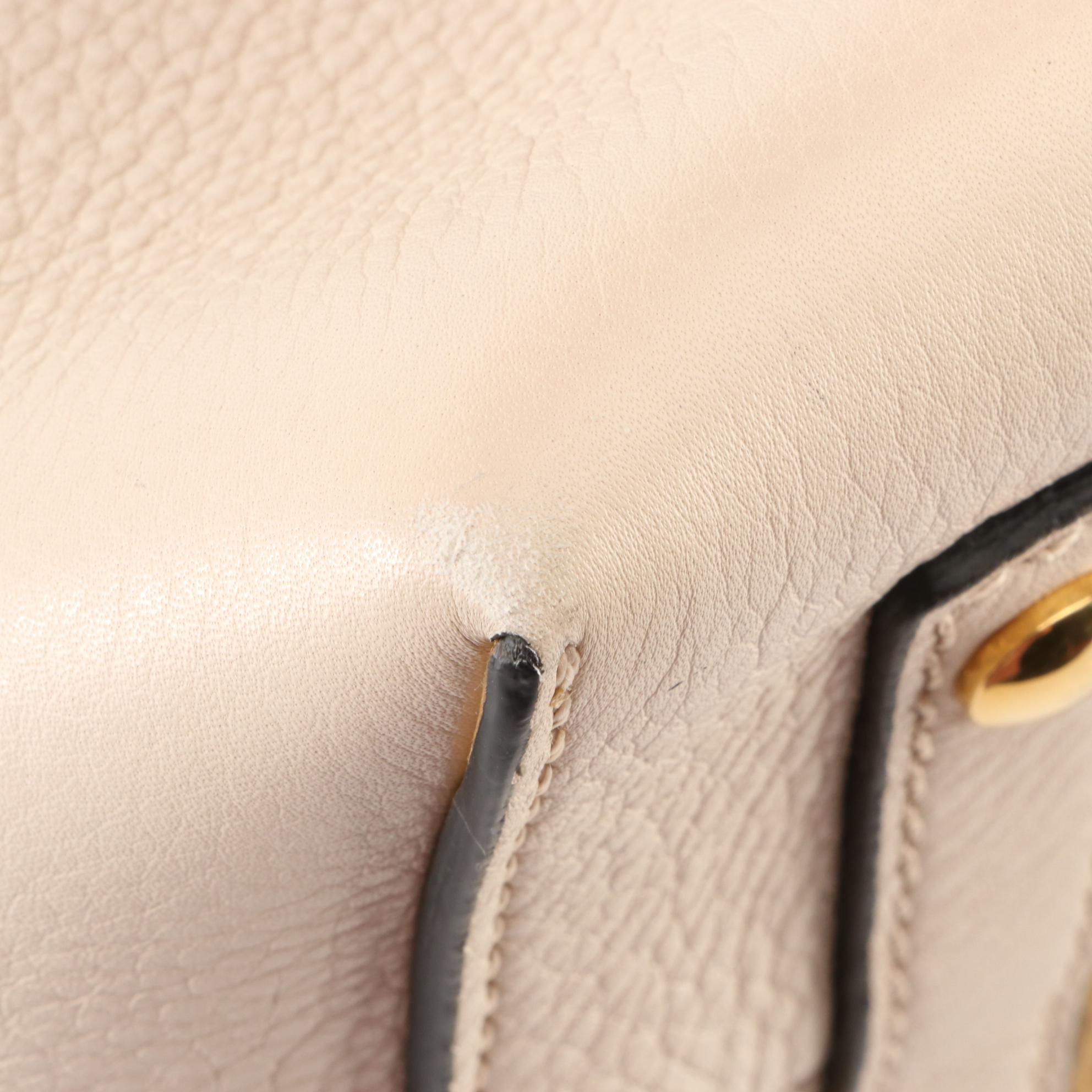 Burberry Medium Belt Tote in Tricolor Leather