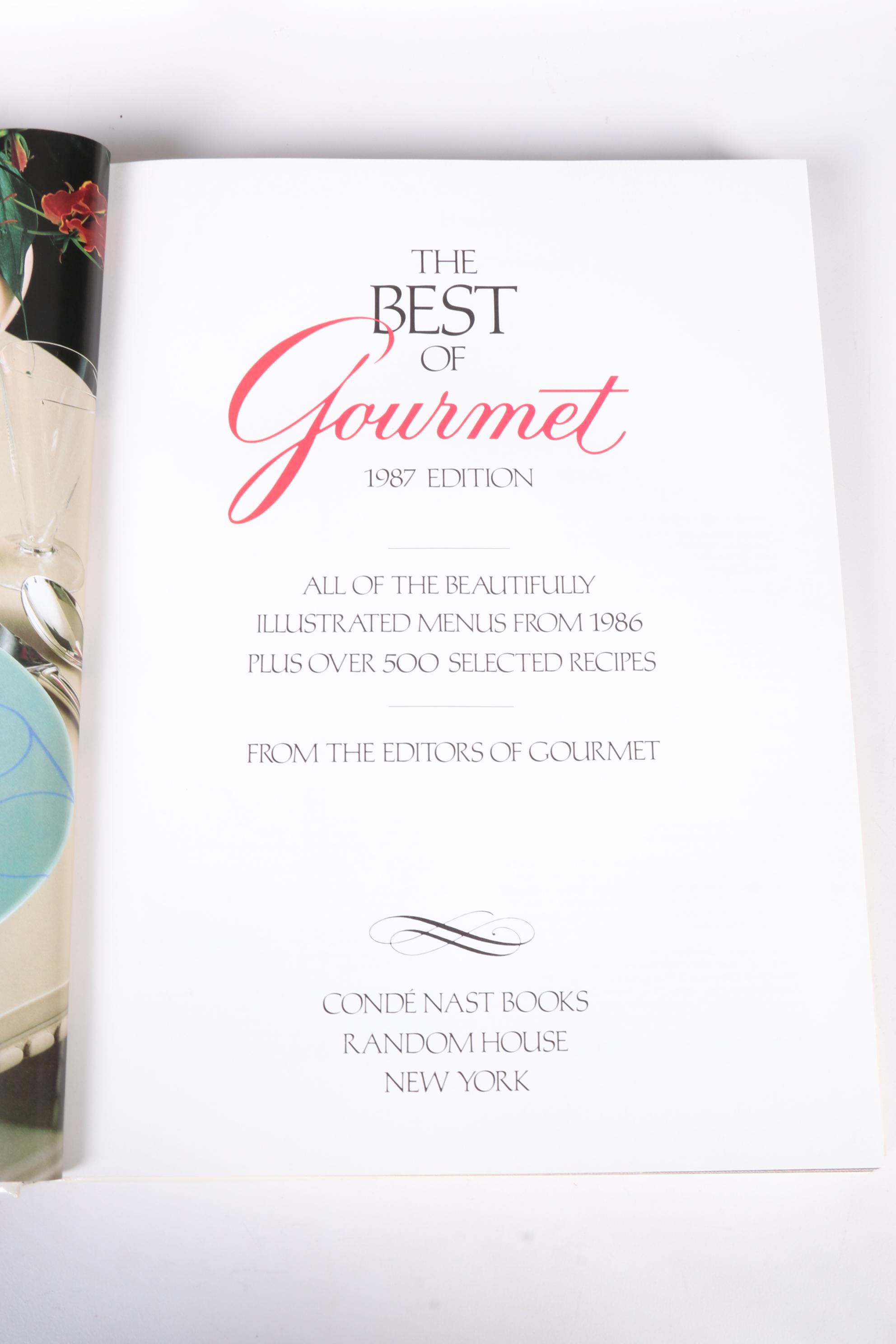 "Cooking with Bon Appétit" and Other Cookbooks, Mid to Late 20th Century