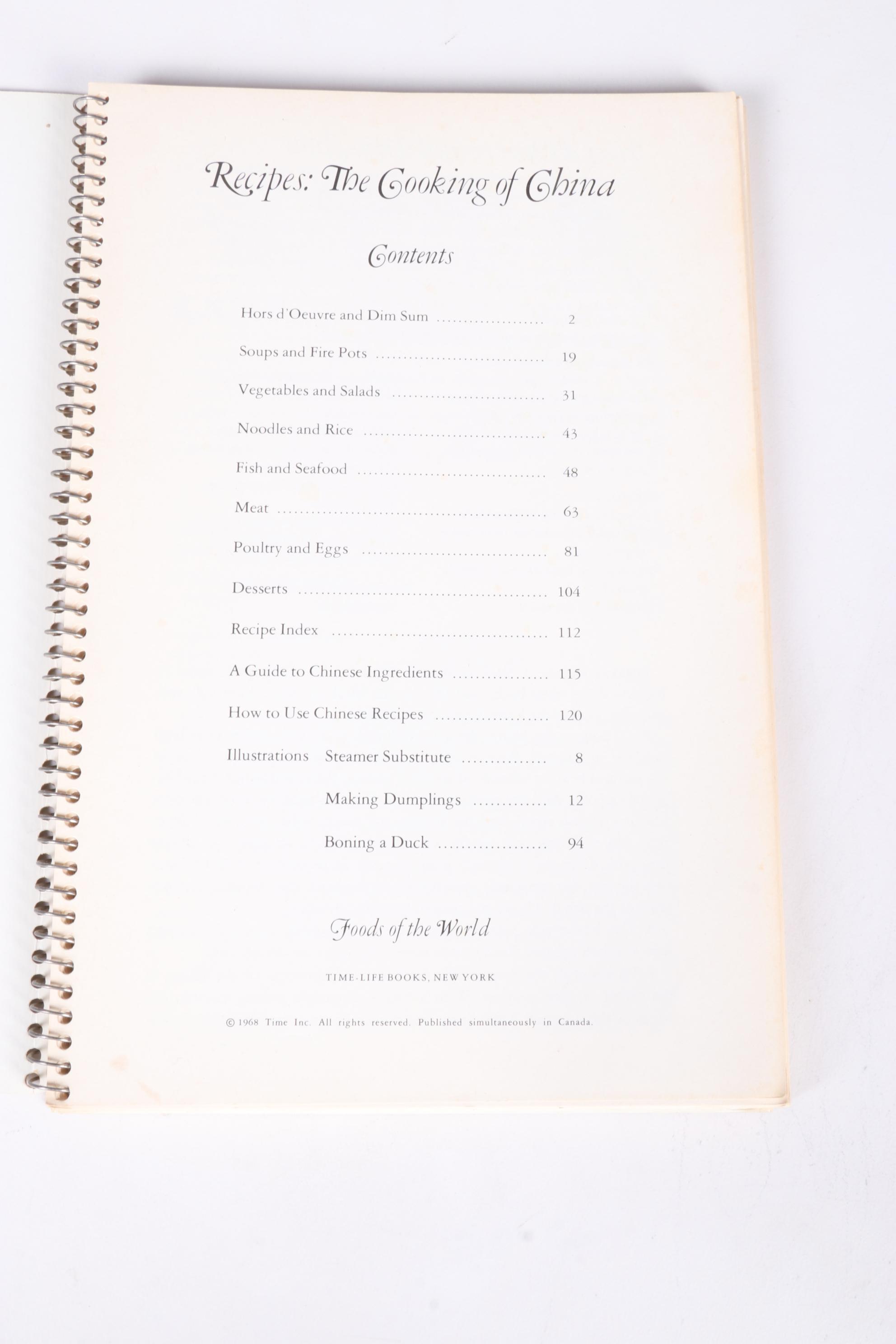 "Cooking with Bon Appétit" and Other Cookbooks, Mid to Late 20th Century