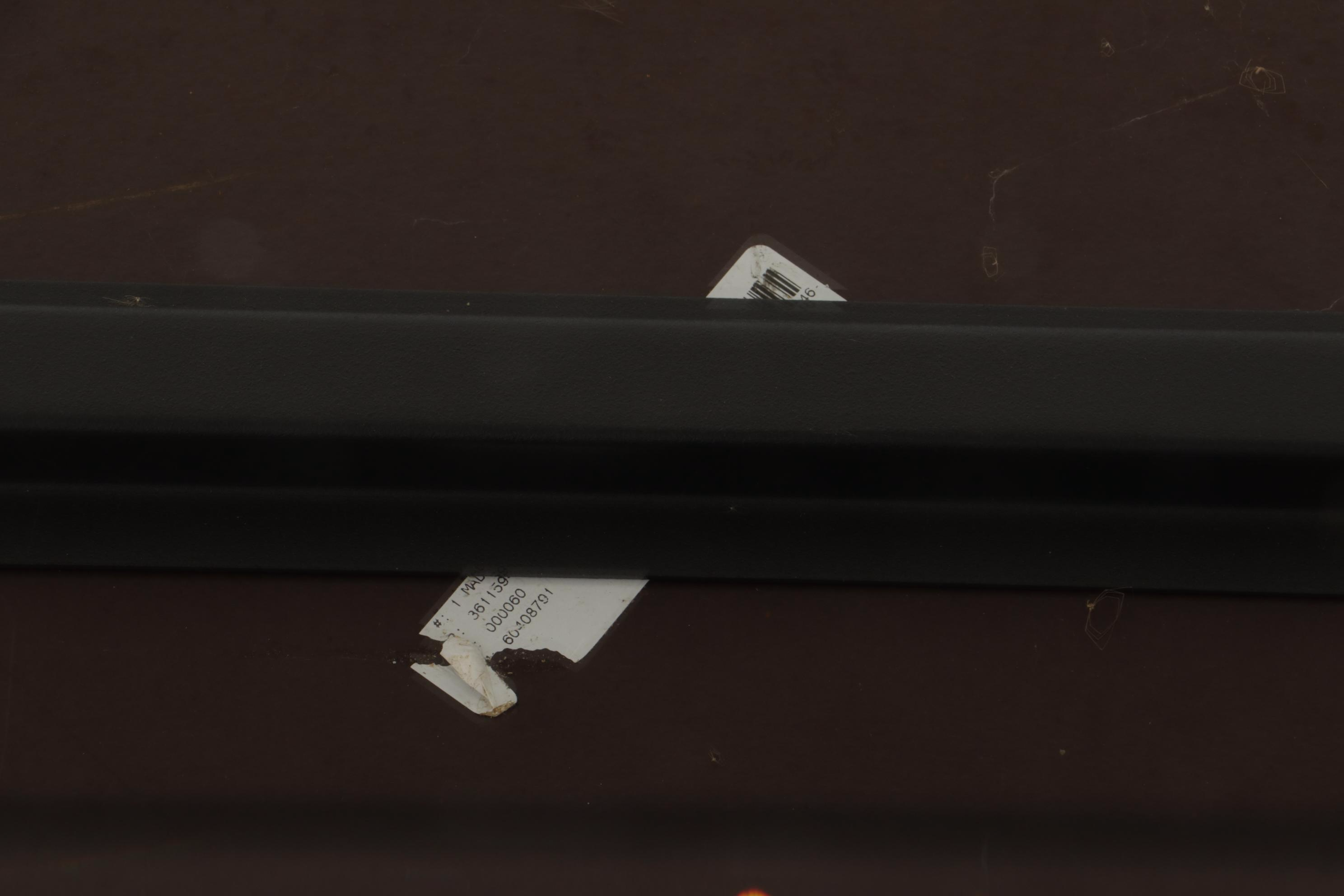 Steelcase Modernist Style Walnut-Grained Laminate and Metal Writing Desk