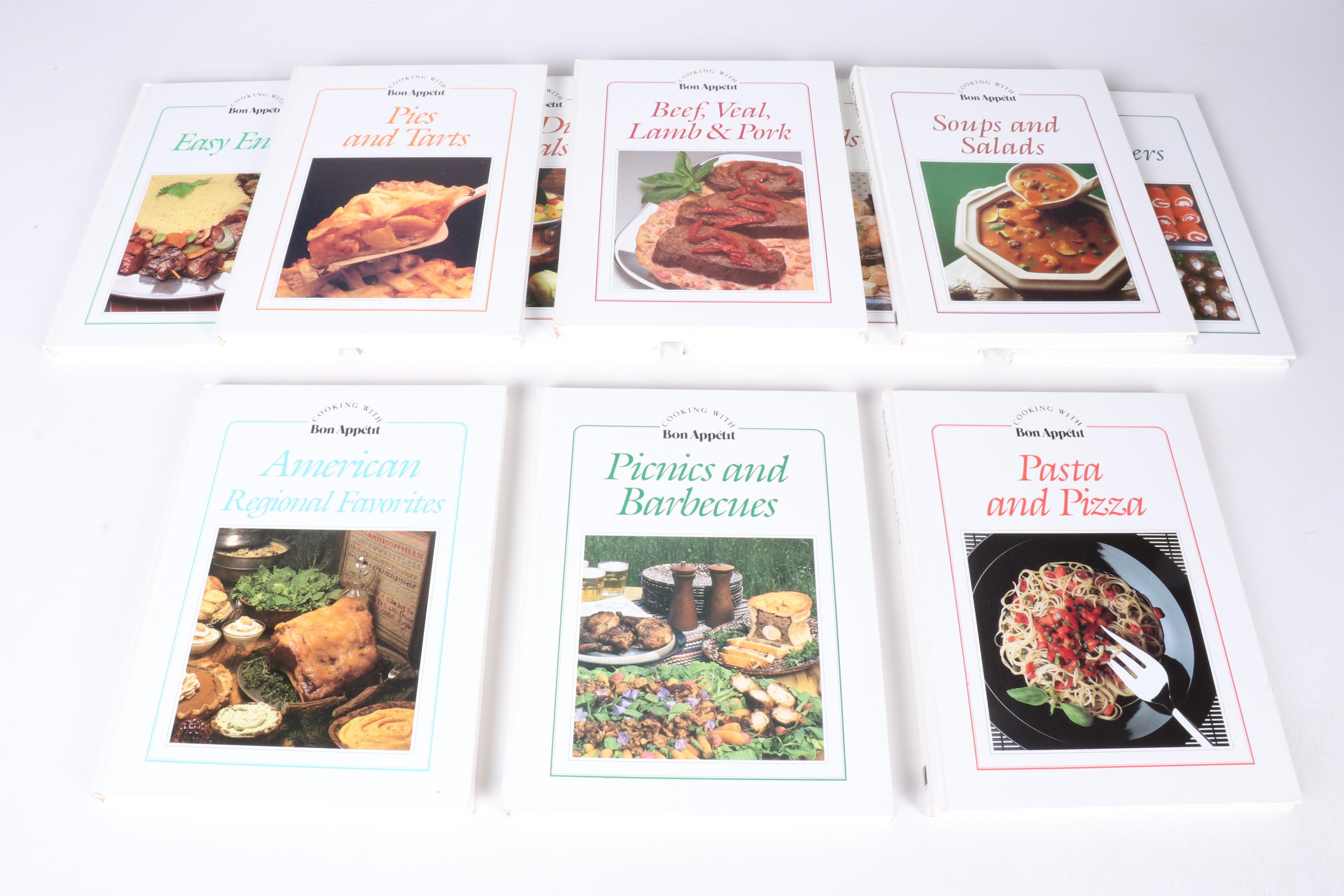 "Cooking with Bon Appétit" and Other Cookbooks, Mid to Late 20th Century