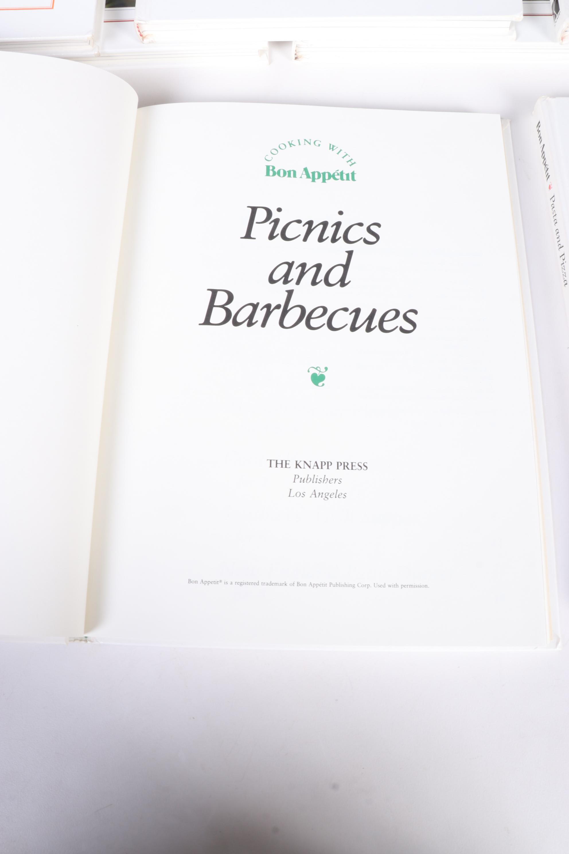 "Cooking with Bon Appétit" and Other Cookbooks, Mid to Late 20th Century