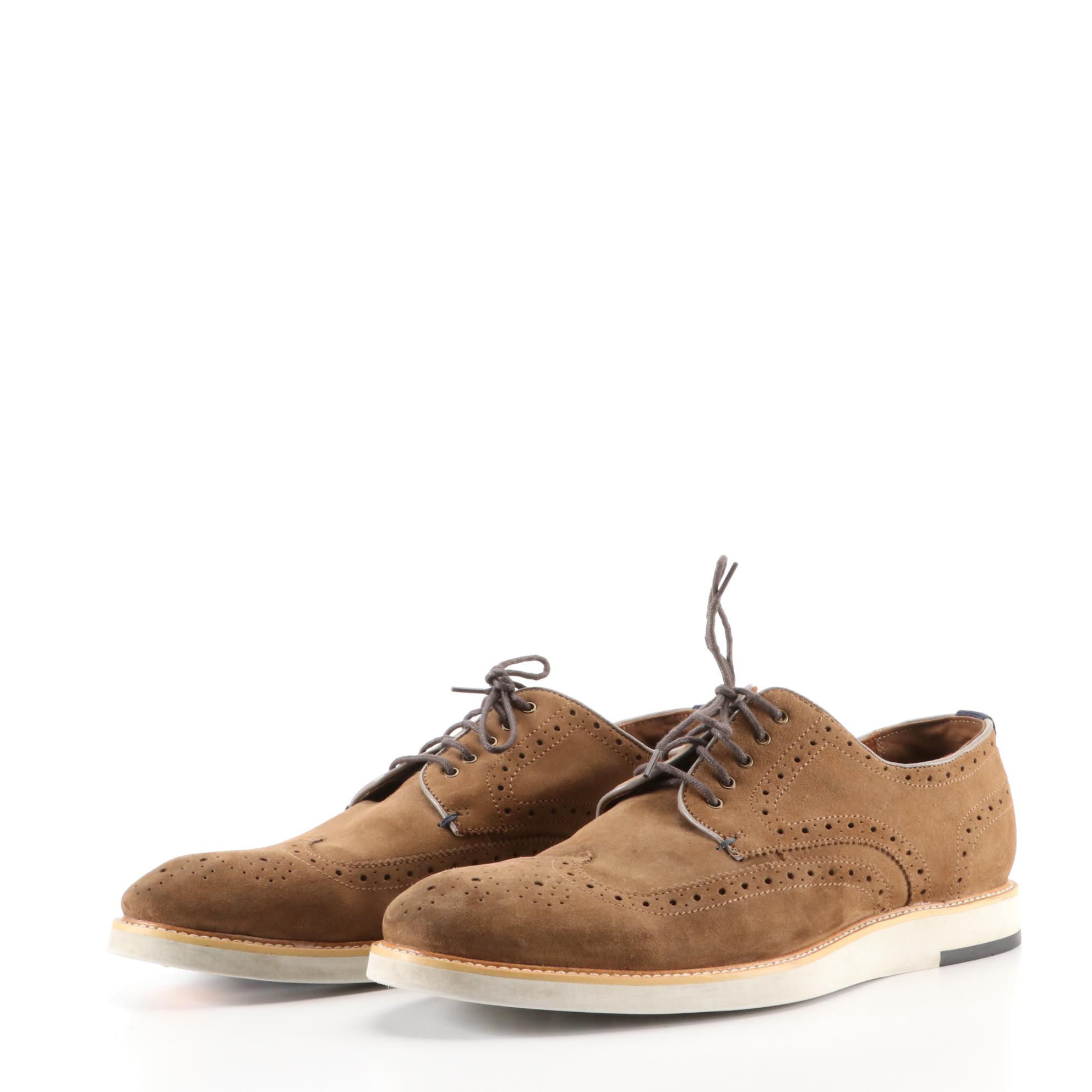 Men's Blake McKay Carsen Wingtip Oxfords in Suede