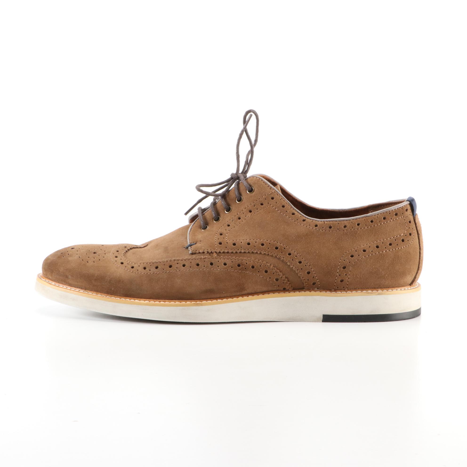 Men's Blake McKay Carsen Wingtip Oxfords in Suede