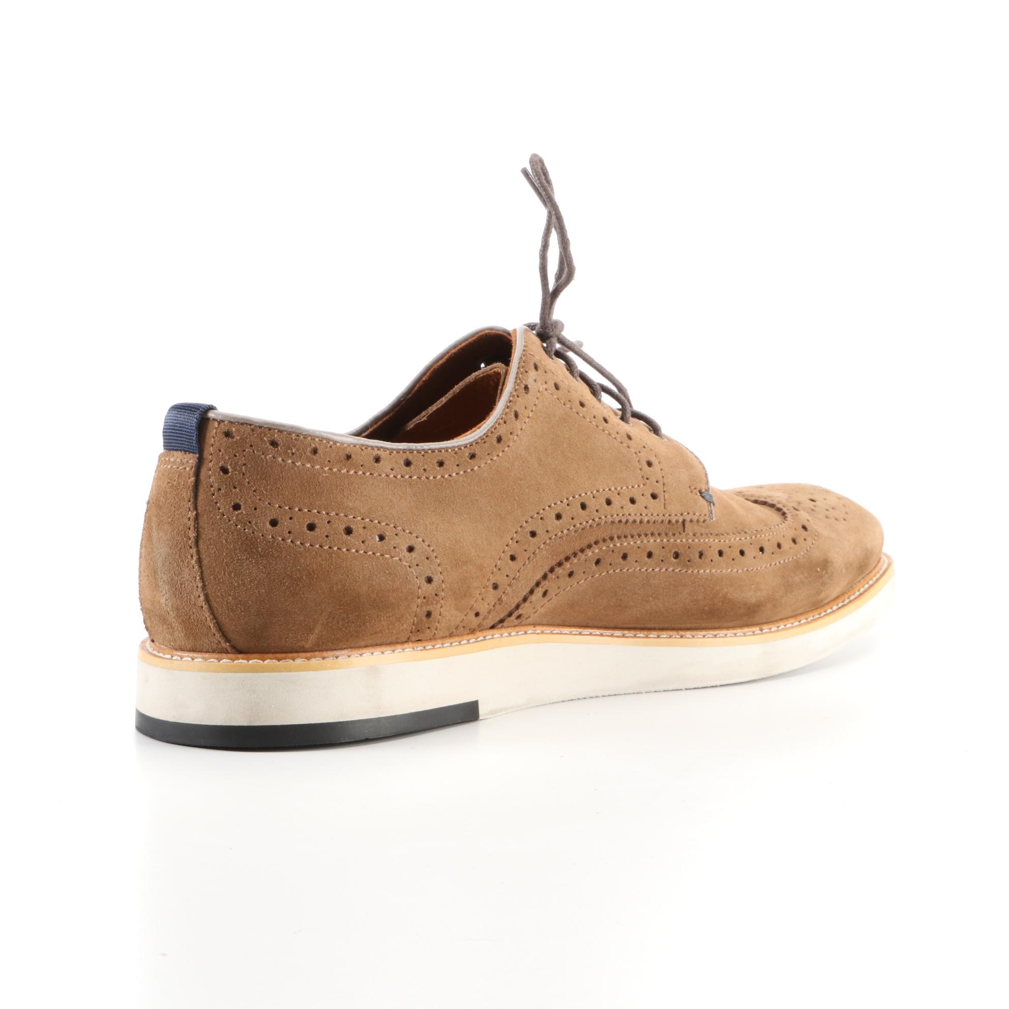 Men's Blake McKay Carsen Wingtip Oxfords in Suede