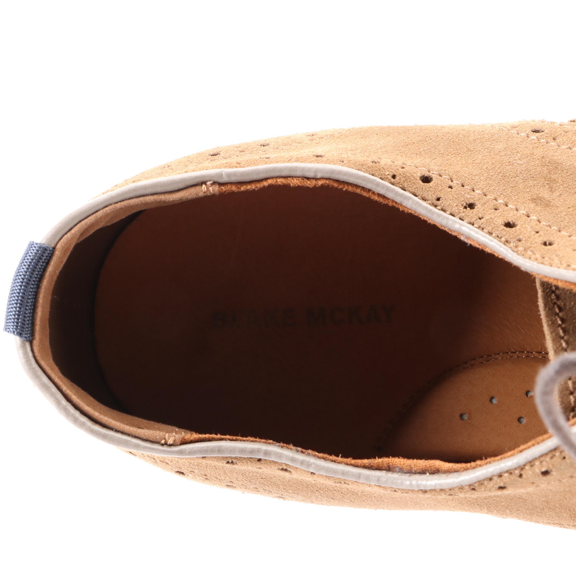 Men's Blake McKay Carsen Wingtip Oxfords in Suede