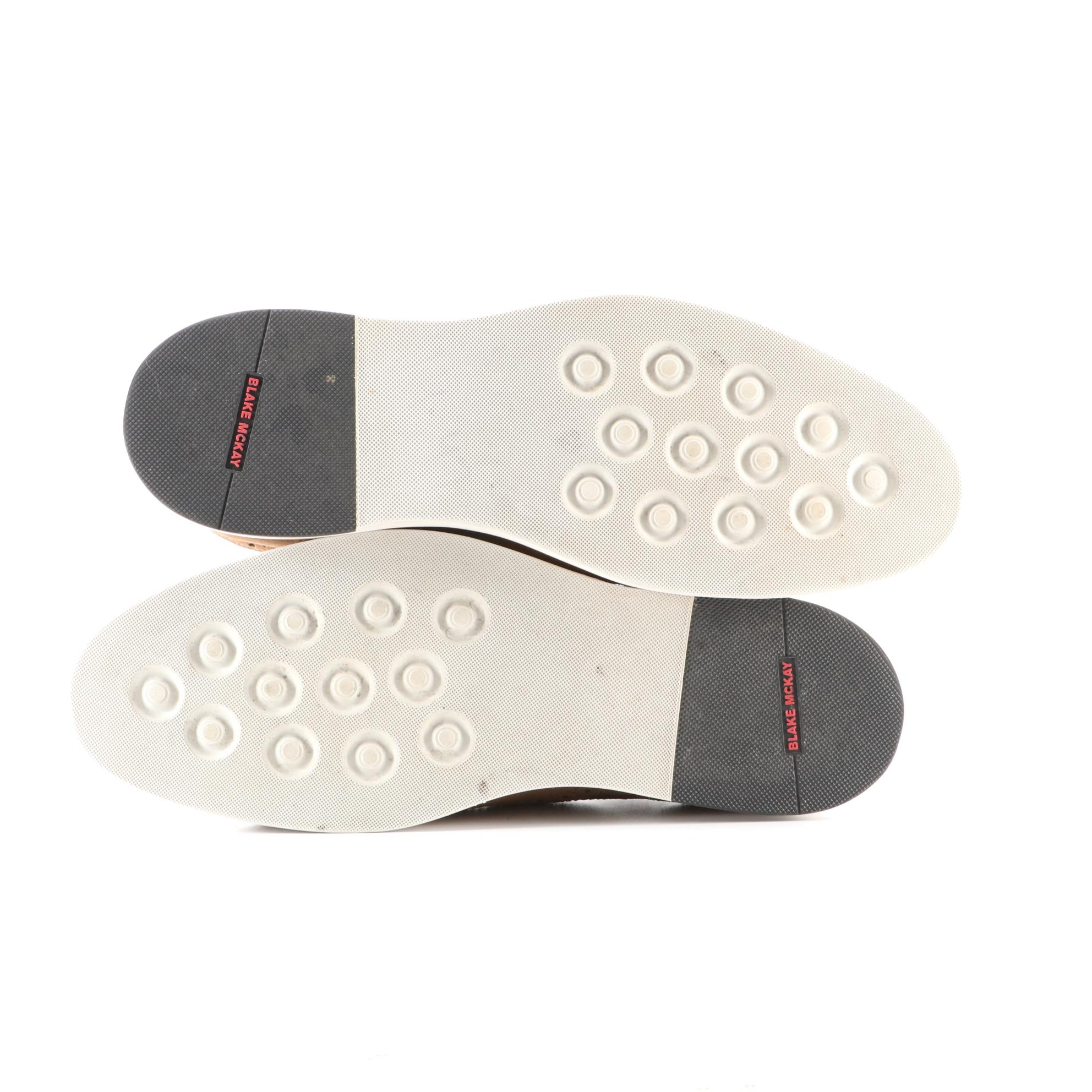 Men's Blake McKay Carsen Wingtip Oxfords in Suede