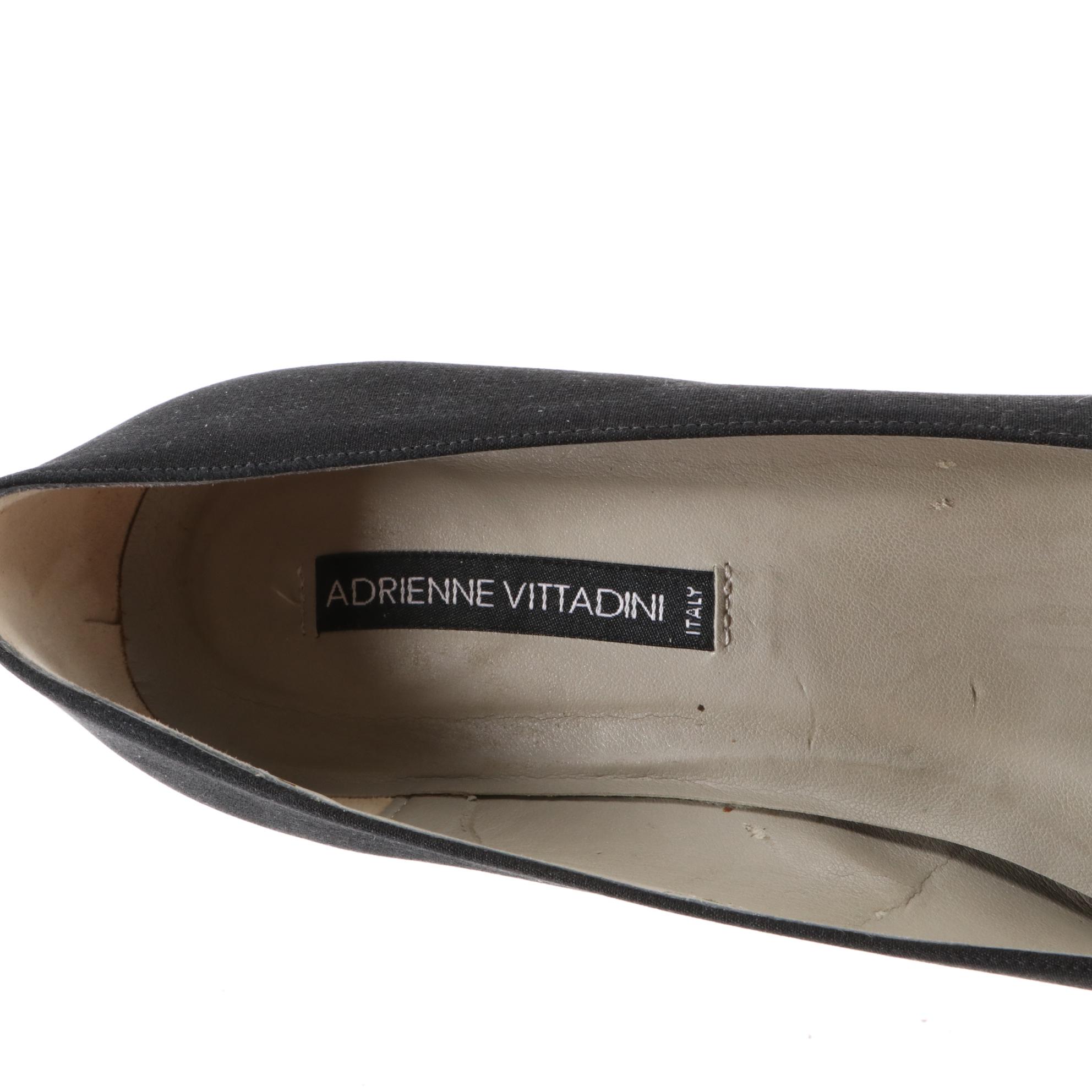 Adrienne Vittadini Low Block Heel Pumps with Box