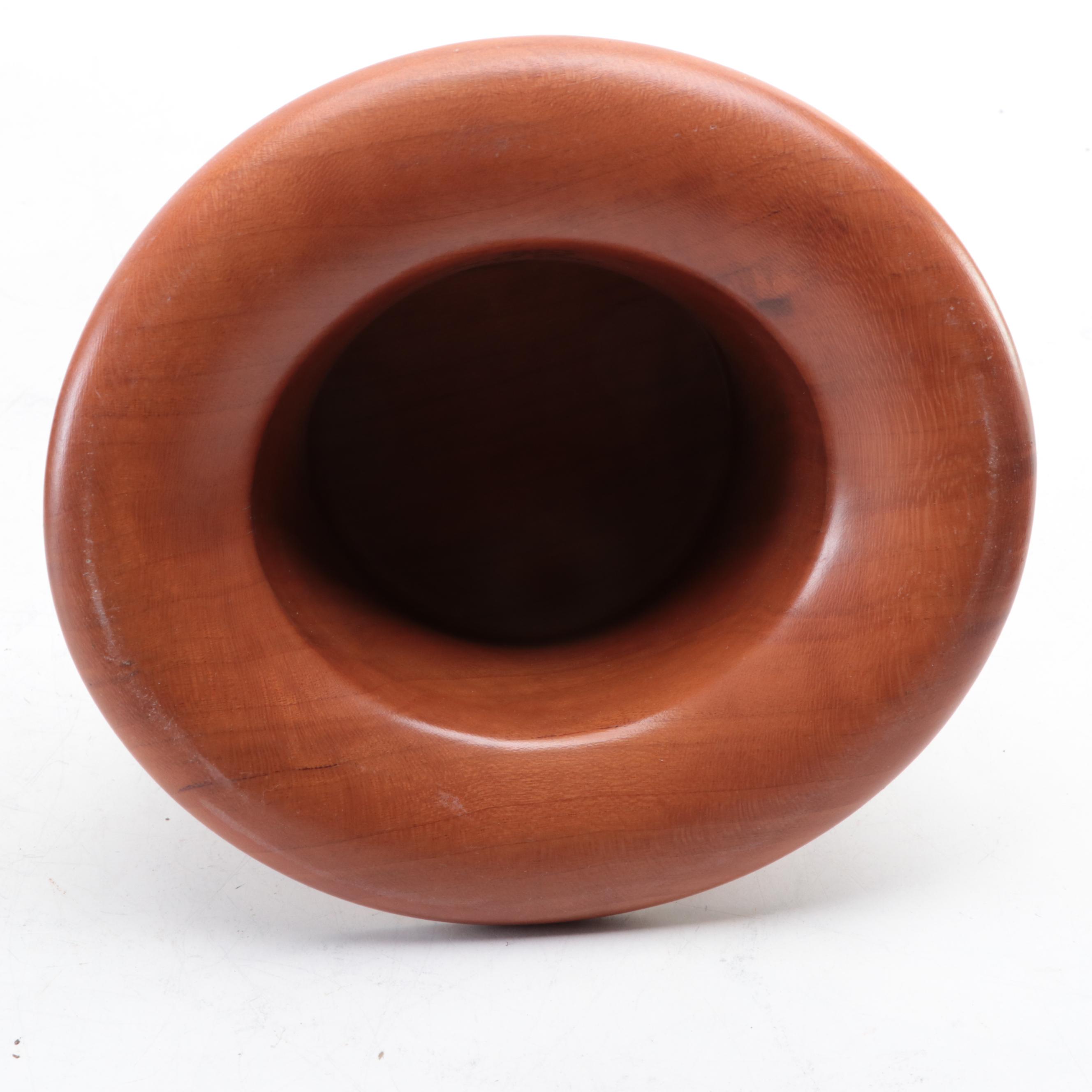 Chris Ramsey Cherry Top Hat with Victorian Cribbage Board and Painted Box