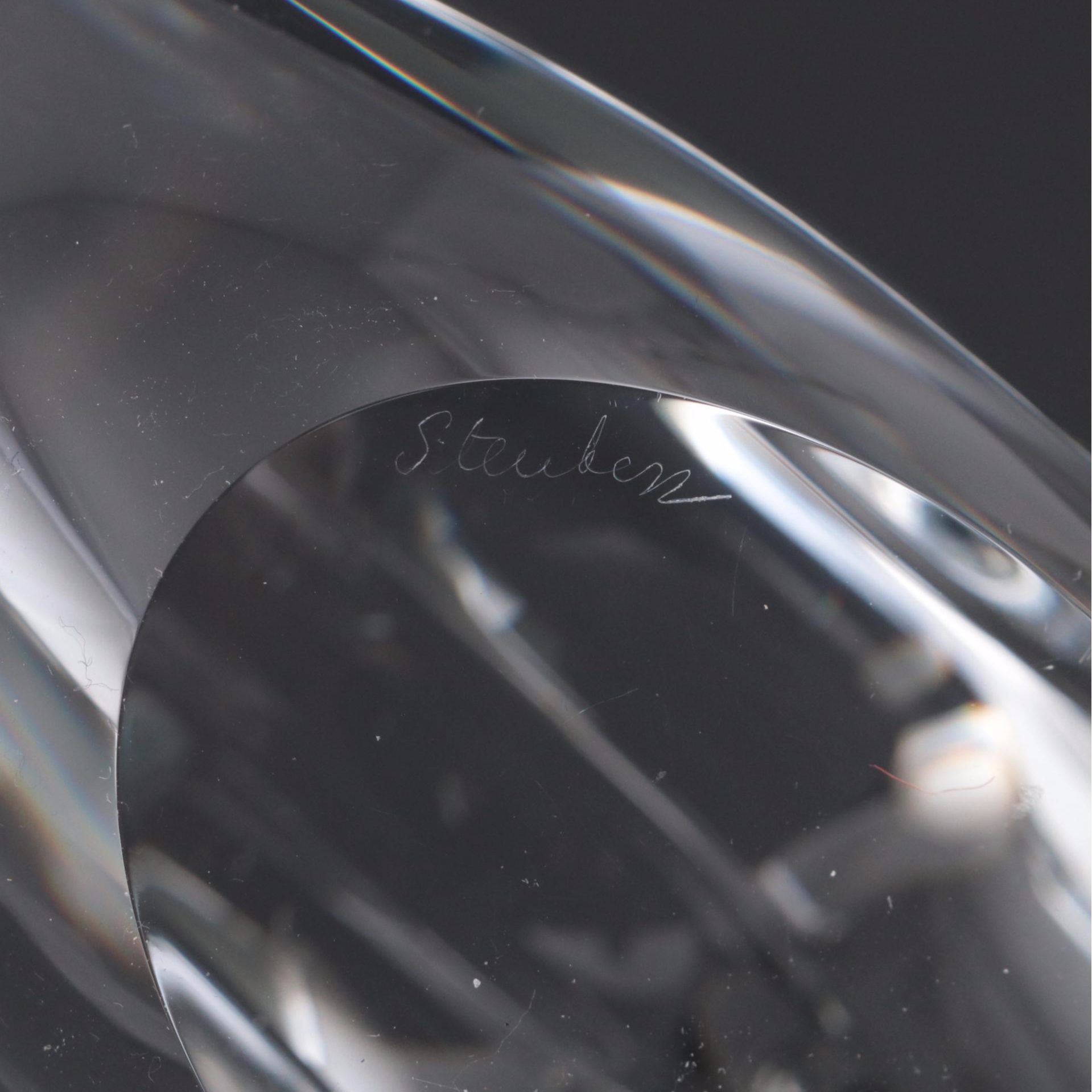 Steuben Art Glass "Reef Fish" Figurine