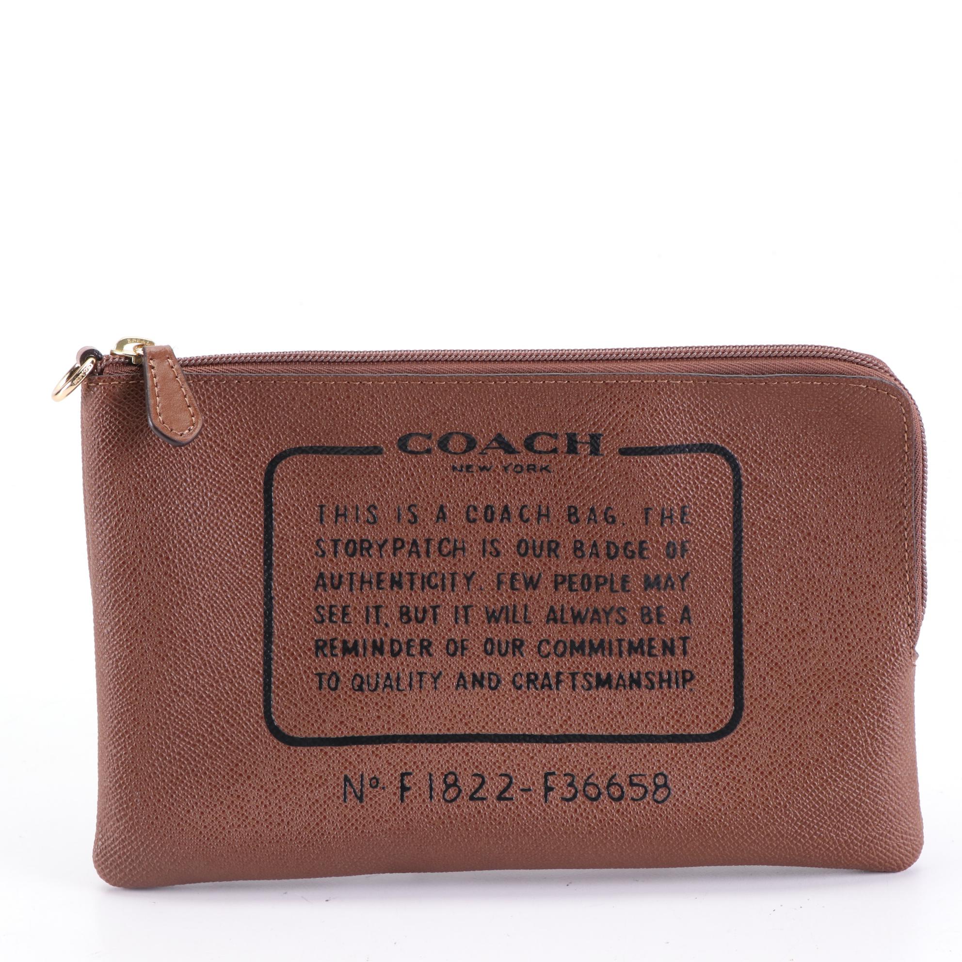 Coach Reversible City Tote in Signature Coated Canvas and Leather