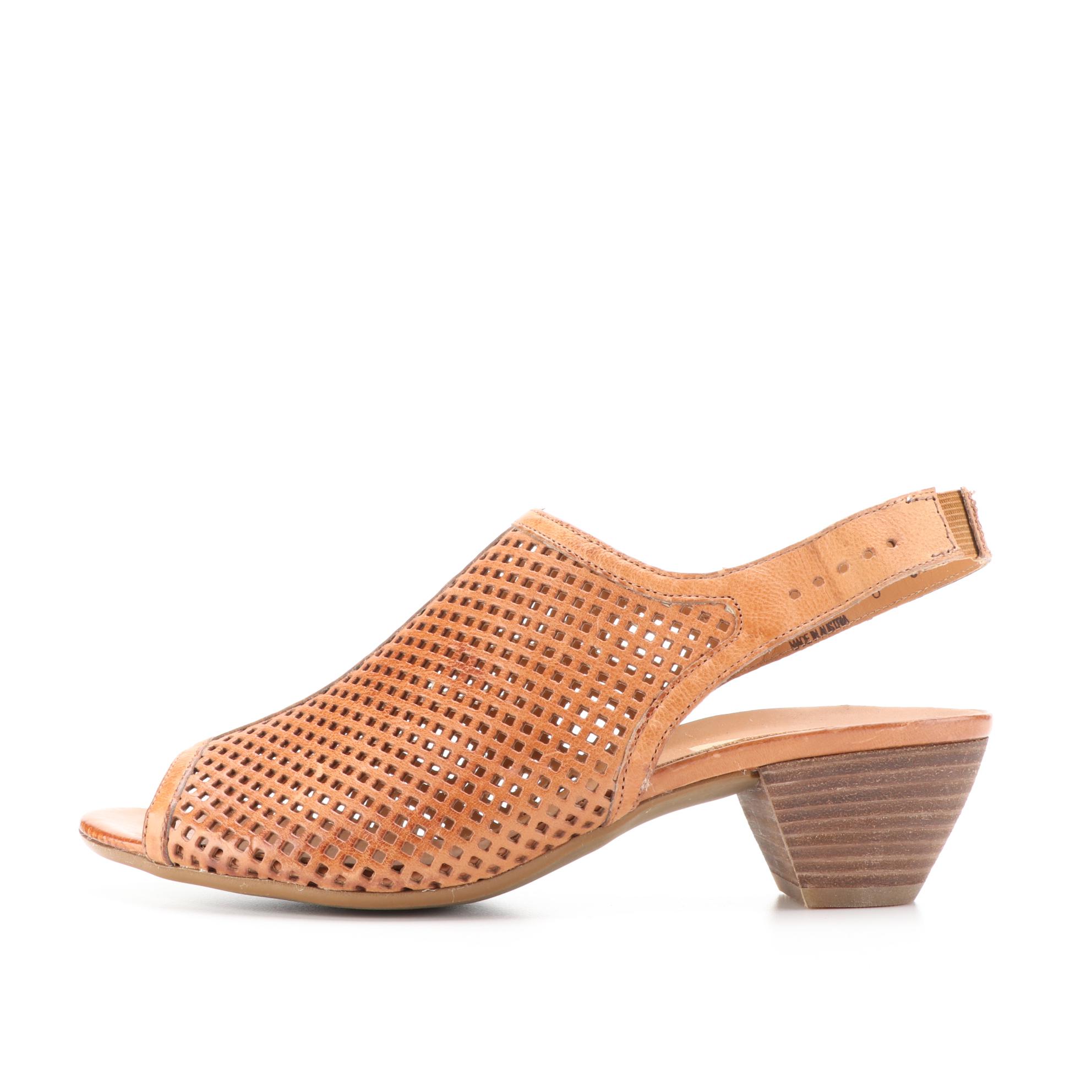 Paul Green Lois Sandals in Leather Mesh with Boxes