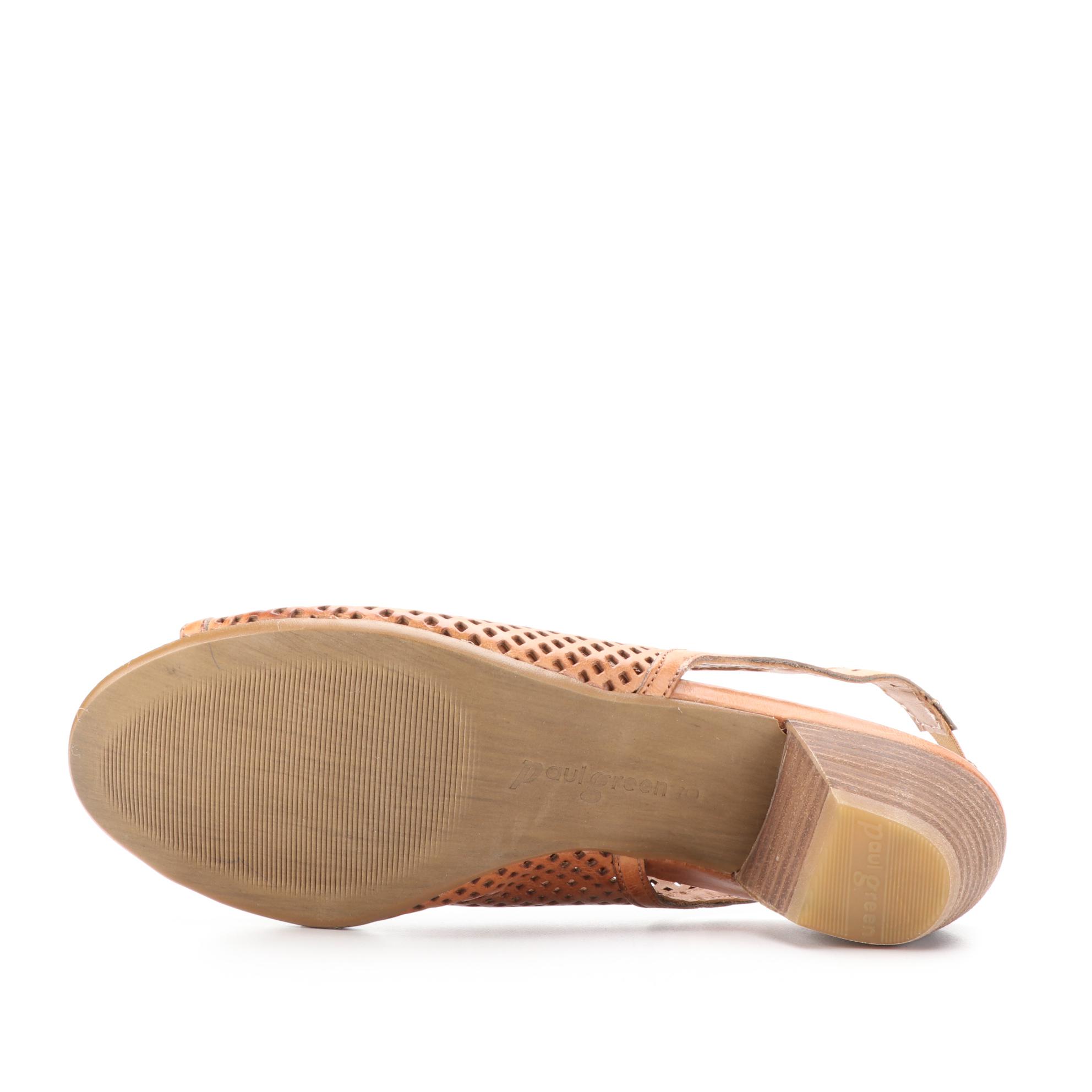 Paul Green Lois Sandals in Leather Mesh with Boxes